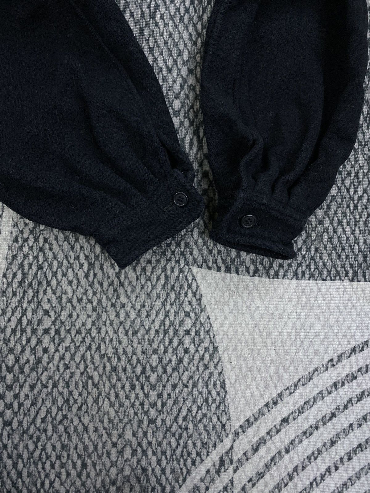 Comme des Garcons Vintage Comme des Garçons Wool Long Jacket Size US XL / EU 56 / 4 - 8 Thumbnail
