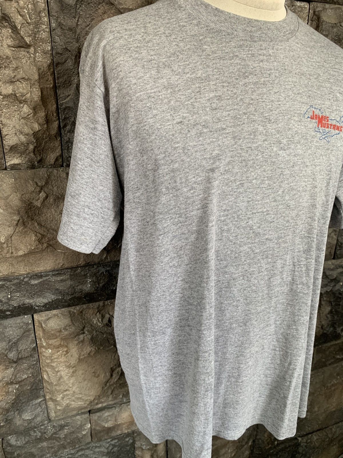 Mustang Vintage James Mustang Restoration Sales Service Parts Tshirt Size US XL / EU 56 / 4 - 6 Thumbnail