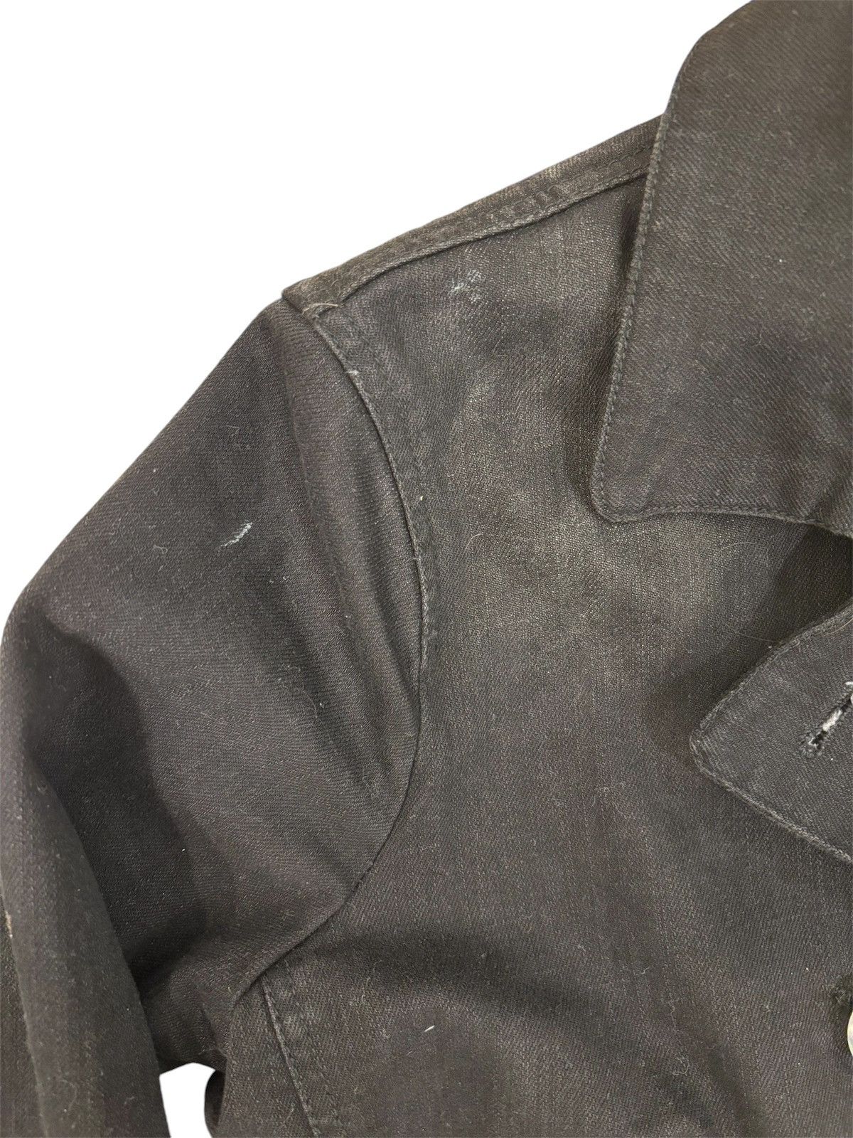 Lauren Ralph Lauren LRL Ralph Lauren Black Denim Double Breasted Pea Coat Men M Size US M / EU 48-50 / 2 - 6 Thumbnail