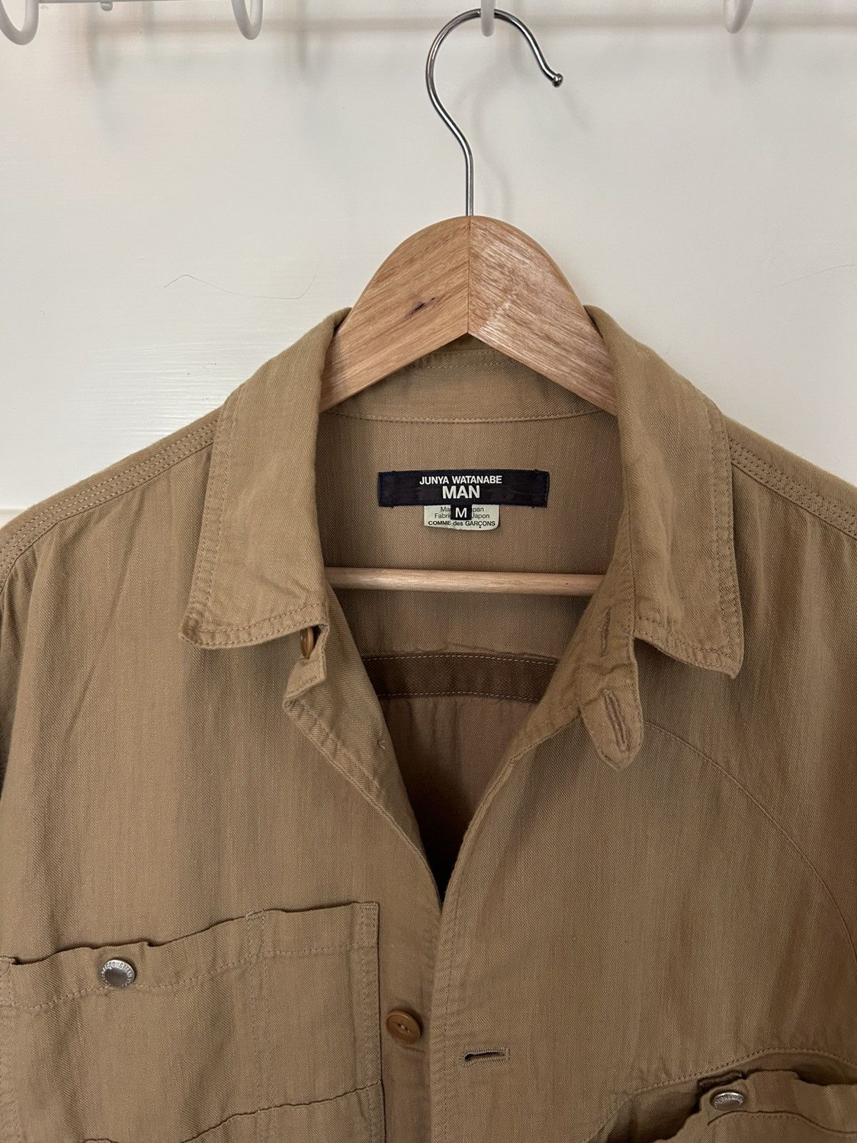 Junya Watanabe Junya Watanabe cotton/linen jacket Size US M / EU 48-50 / 2 - 3 Thumbnail