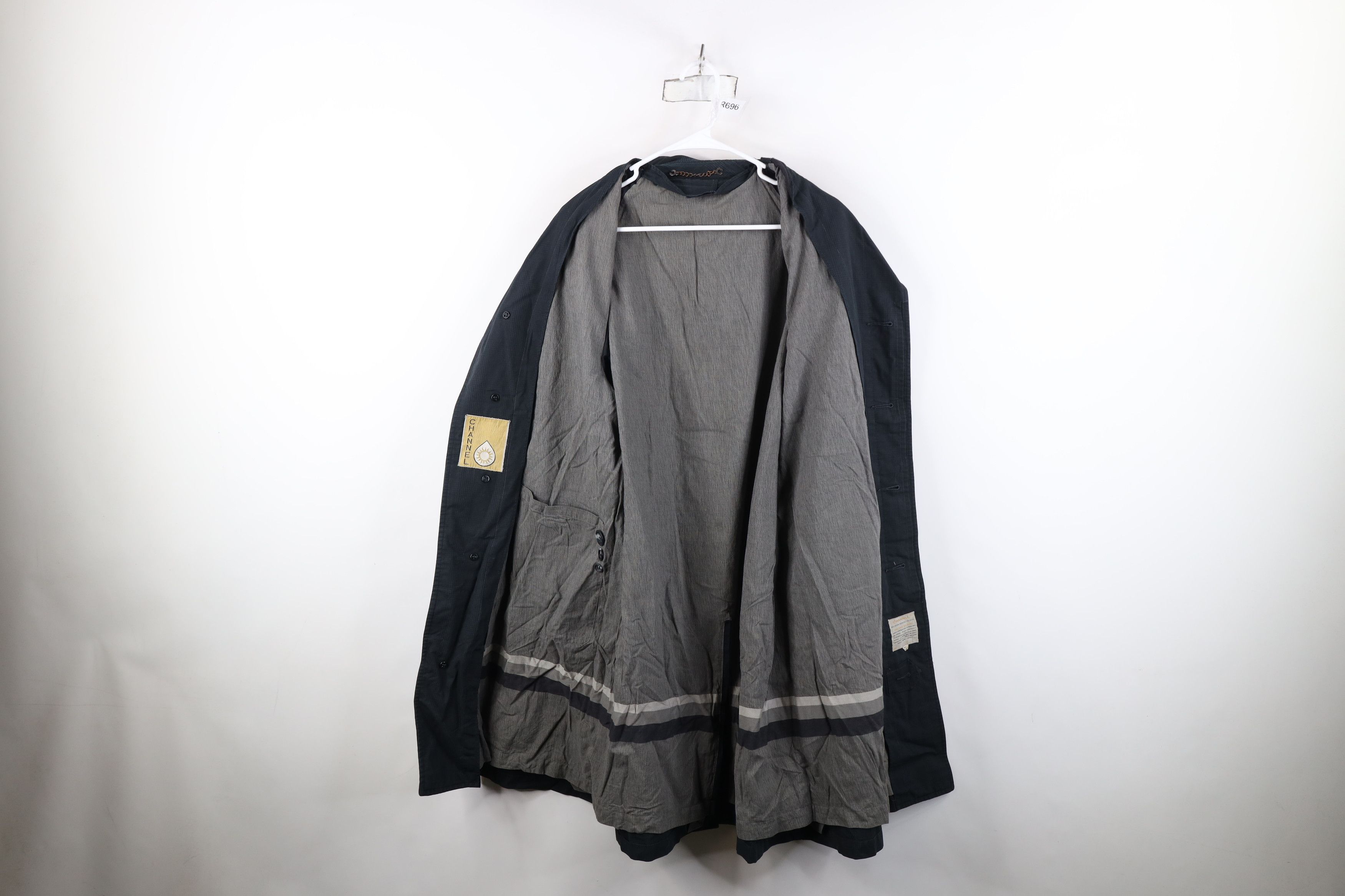 Vintage Vintage 60s 70s Streetwear Trench Coat Rain Jacket Plaid USA Size US XL / EU 56 / 4 - 9 Thumbnail