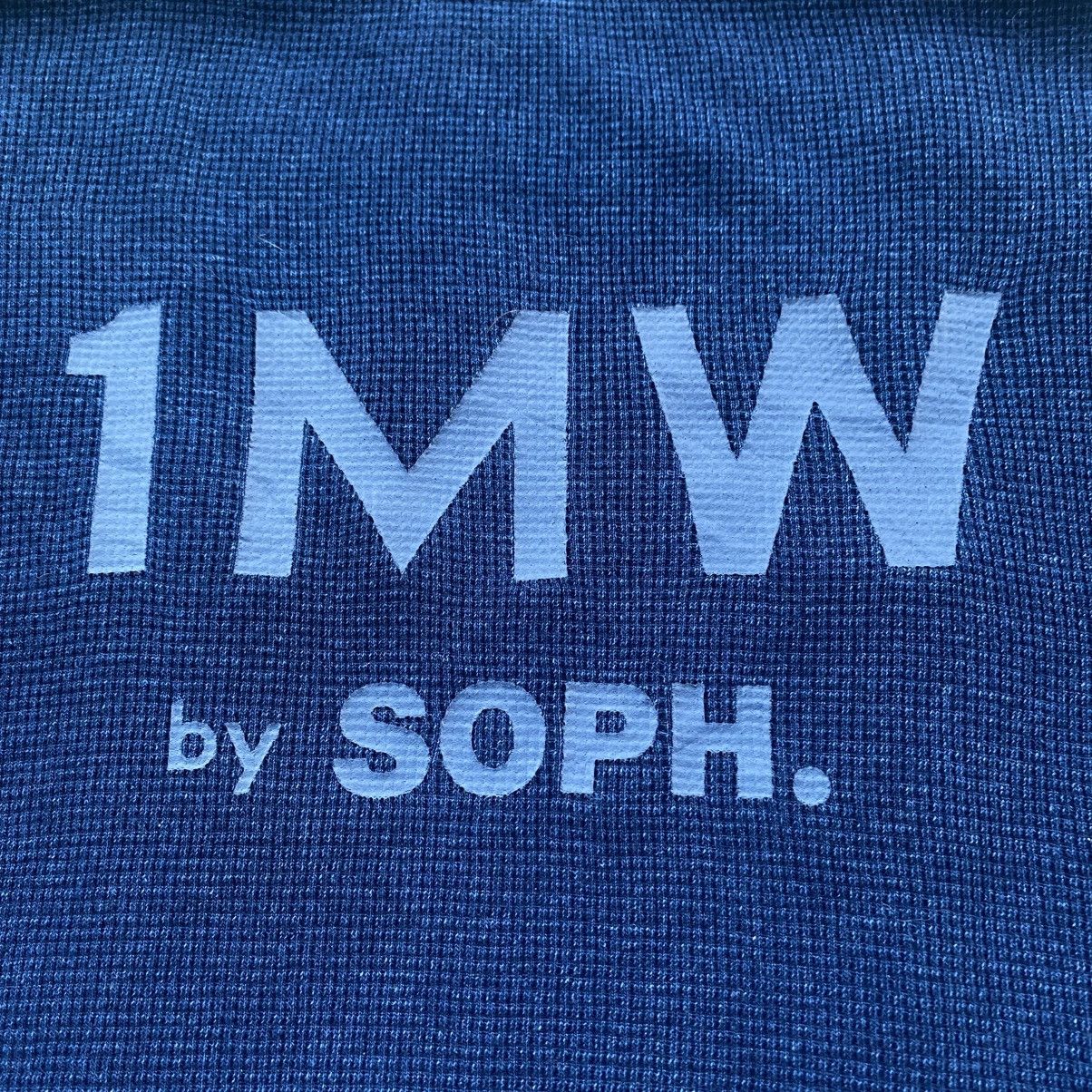 Sophnet. ‼️LAST DROP‼️1MW by SOPHNET. x GU indigo-dyed knit Cardigan Size US L / EU 52-54 / 3 - 16 Thumbnail