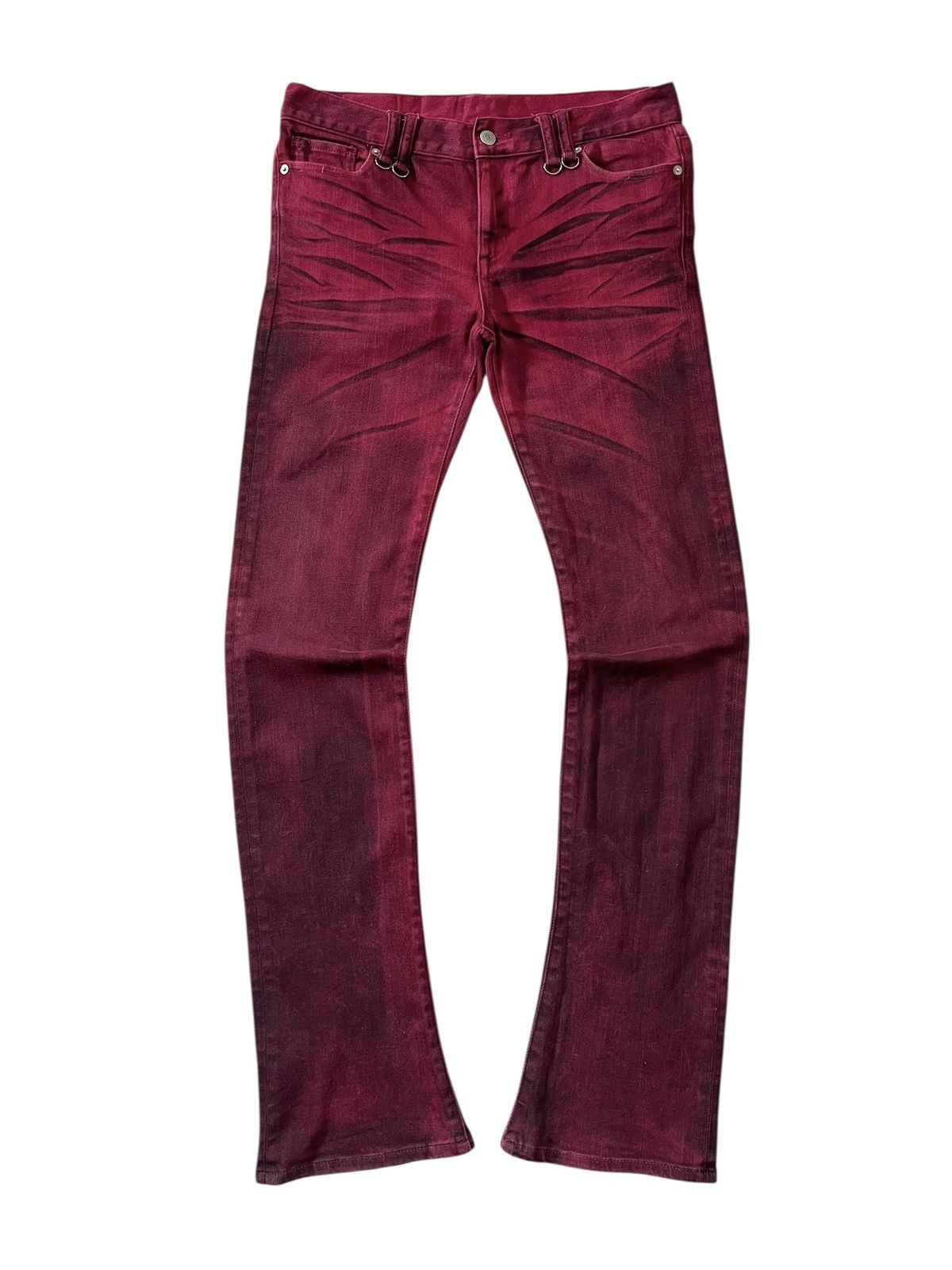 BUFFALO BOBS Buffalo Bobs Claw Marks Slim Boot Cut Jeans Size US 31 - 1 Thumbnail