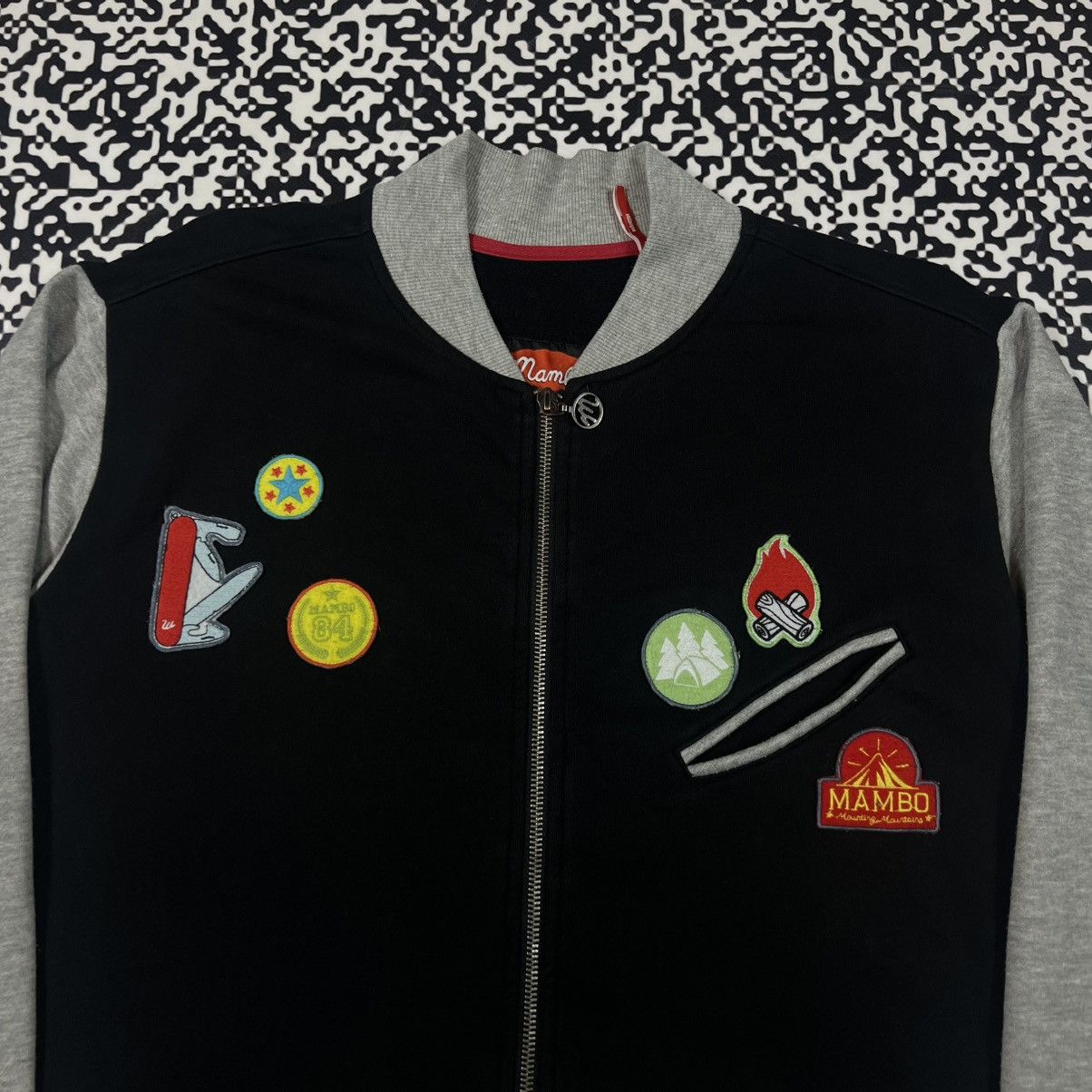Mambo Vintage Y2K Mambo Surf Patchwork Style Zip Sweatshirt Bomber Size US M / EU 48-50 / 2 - 10 Thumbnail