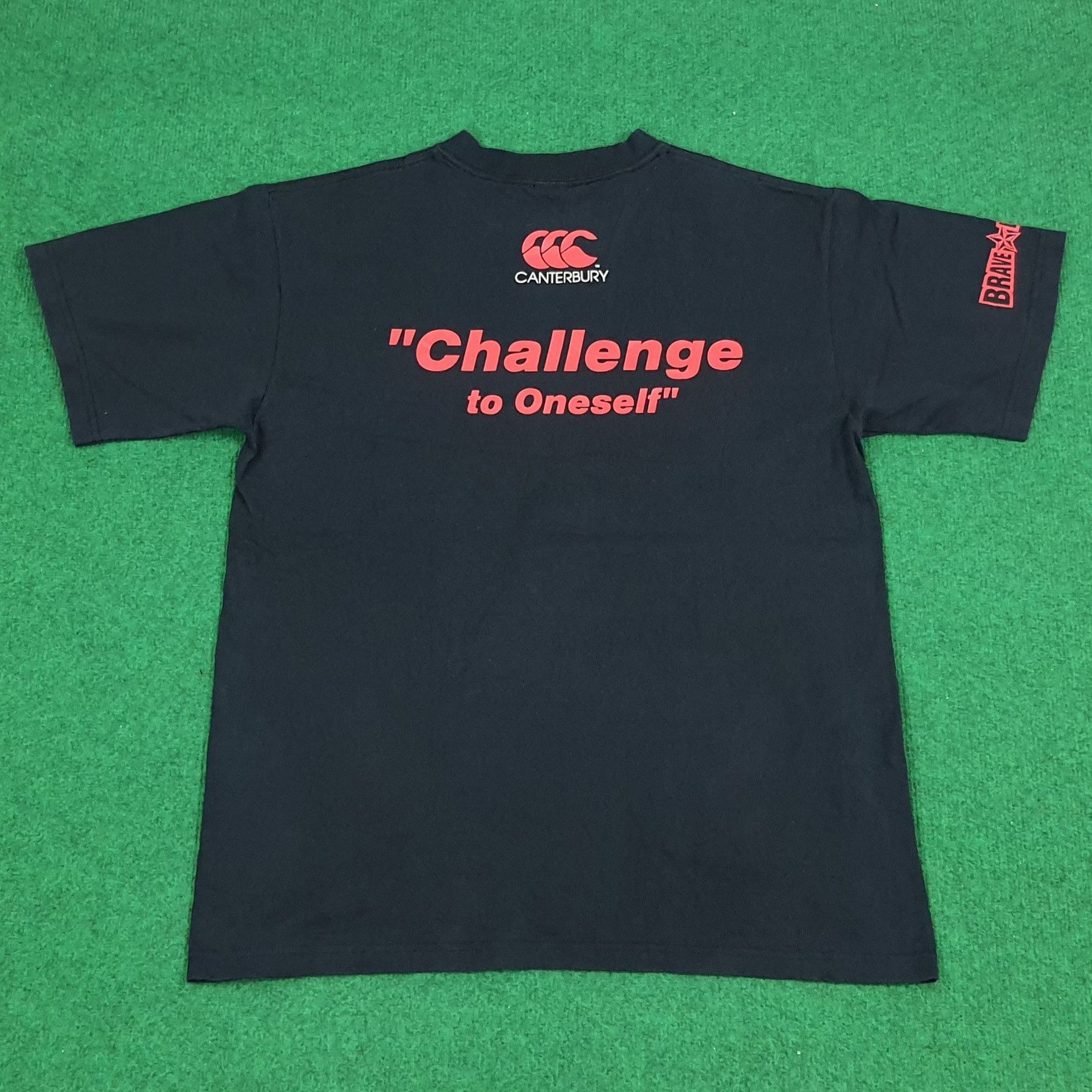 Canterbury of New Zealand × Vintage Vintage Canterbury Brave Lupus Rugby Football Club Tshirt Size US M / EU 48-50 / 2 - 3 Thumbnail