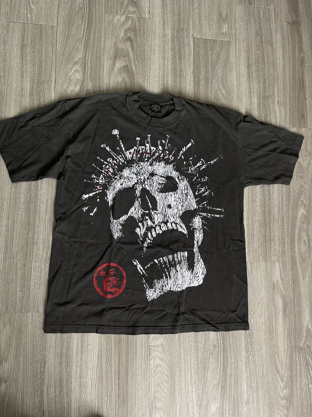 HELLSTAR Hellstar crowned skull T-shirt | Grailed