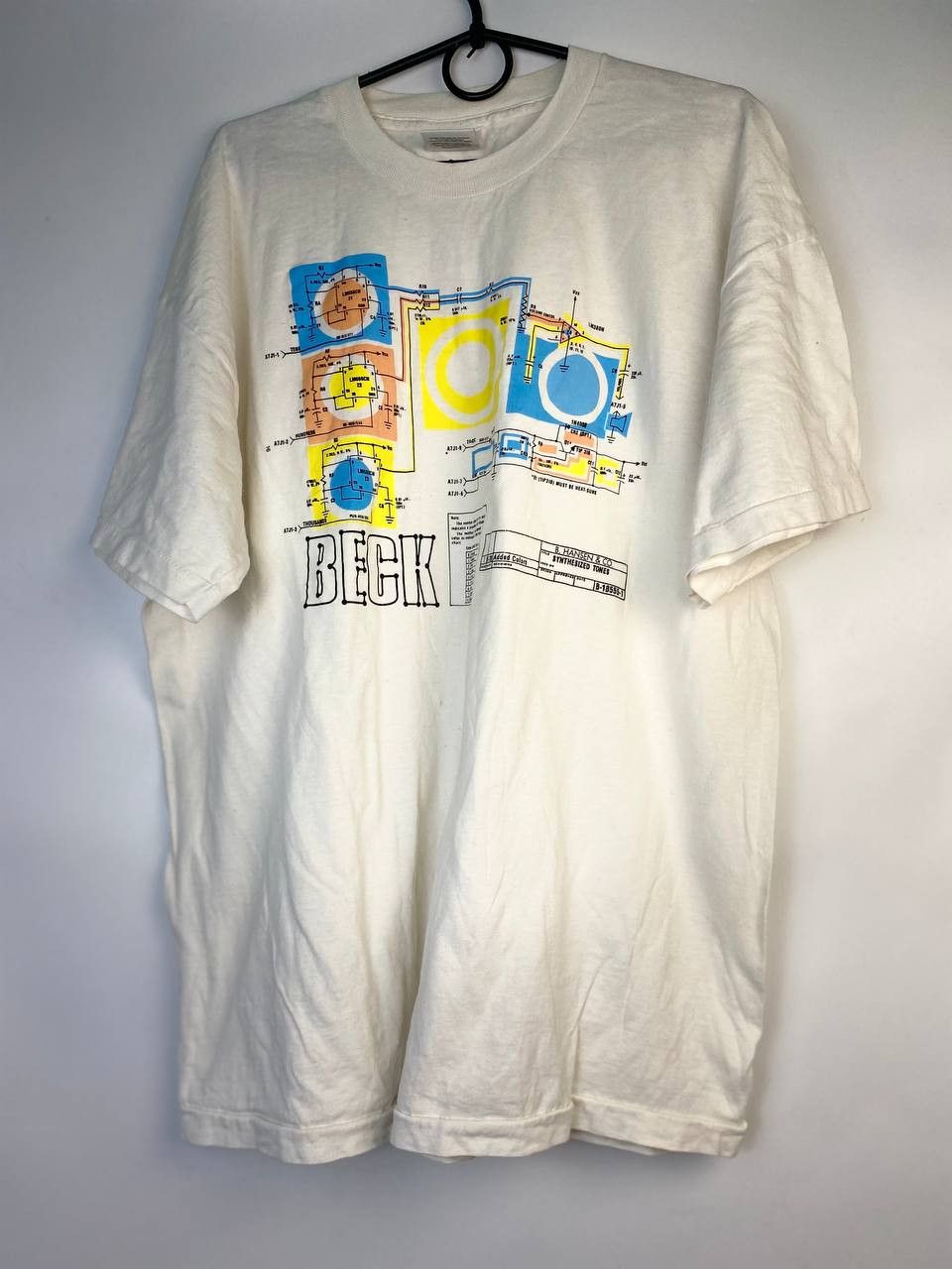 Vintage Vintage rare streetwear LATE 90S BECK T-SHIRT Size US XL / EU 56 / 4 - 1 Thumbnail