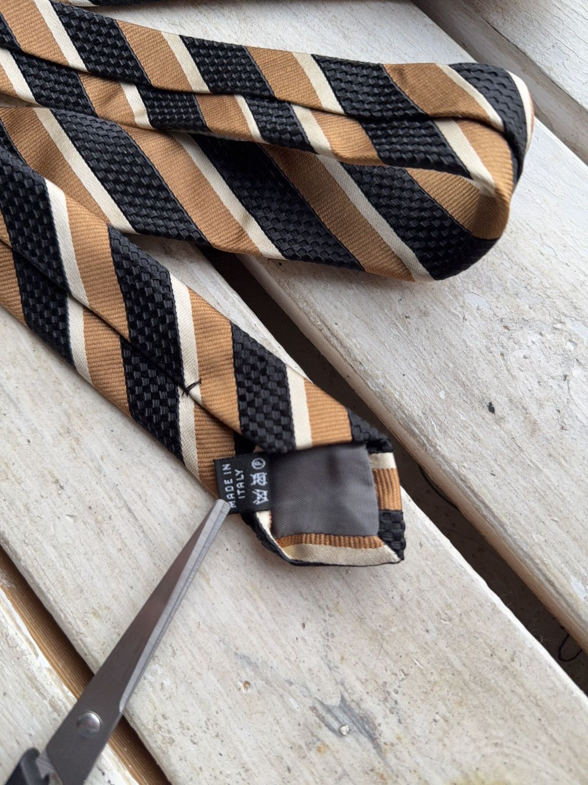 Mercedes-Benz × Vintage Racing Luxury Official Mercedes Benz Silk Tie Size ONE SIZE - 8 Thumbnail