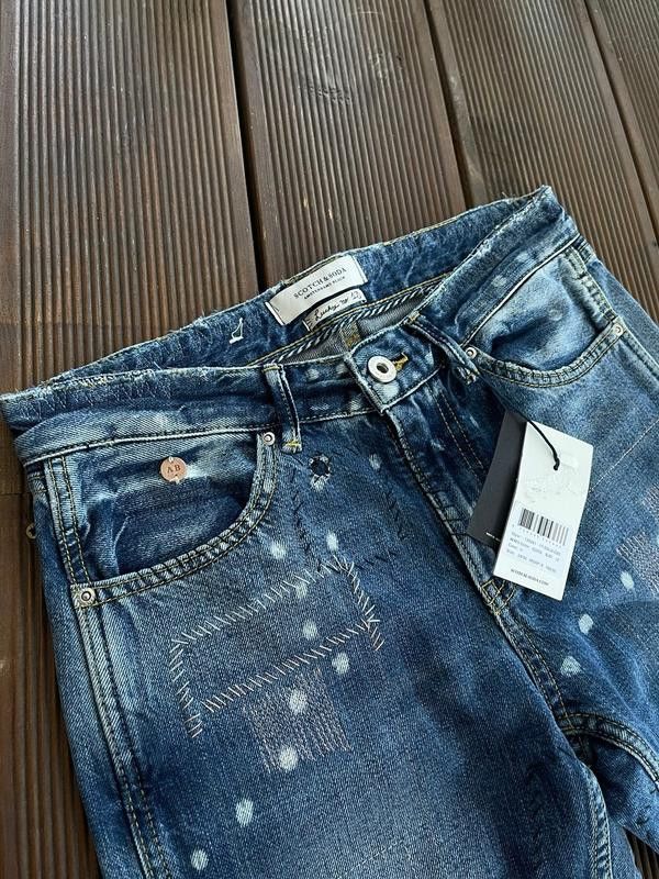 Scotch & Soda Scotch&Soda Rip Style Jeans Peas Size 28" / US 6 / IT 42 - 2 Thumbnail