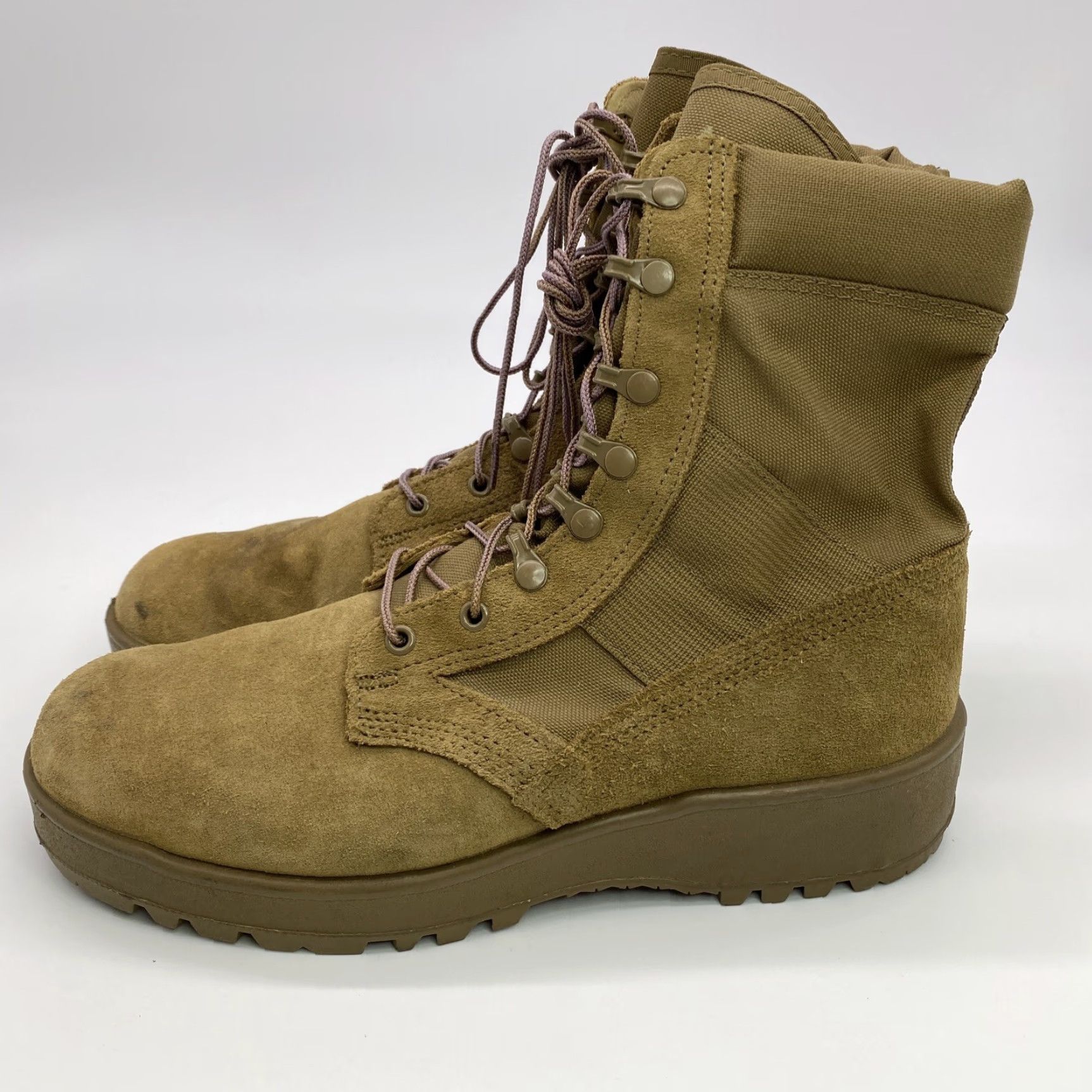 Vibram ROCKY ARMY HOT WEATHER COMBAT BOOTS MEN'S US SZ 11.5 R VIBRAM SPM1C1-13-D-1017 Size US 11 / EU 44 - 3 Thumbnail