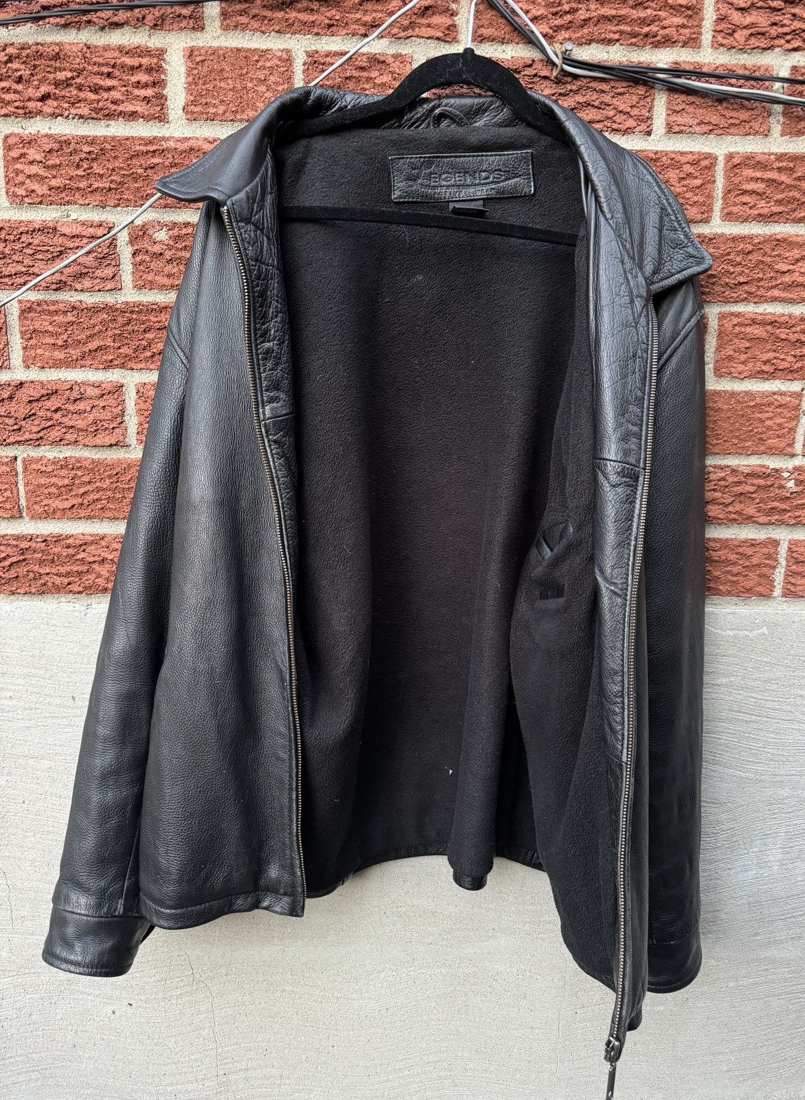 Vintage Vintage Willowdale Blackhawks Chicago Leather 90s Men’s Size US L / EU 52-54 / 3 - 4 Thumbnail