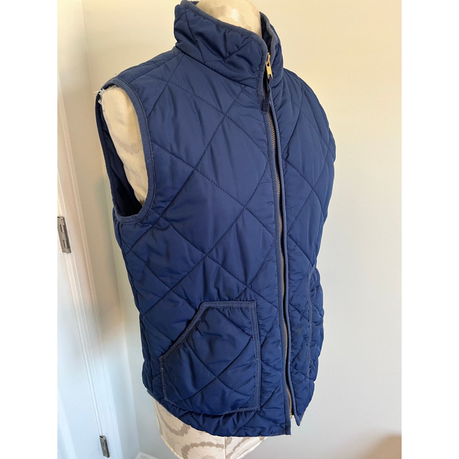 J.Crew J.Crew Full Zip Puffer Sleeveless Vest Medium Size M / US 6-8 / IT 42-44 - 2 Thumbnail