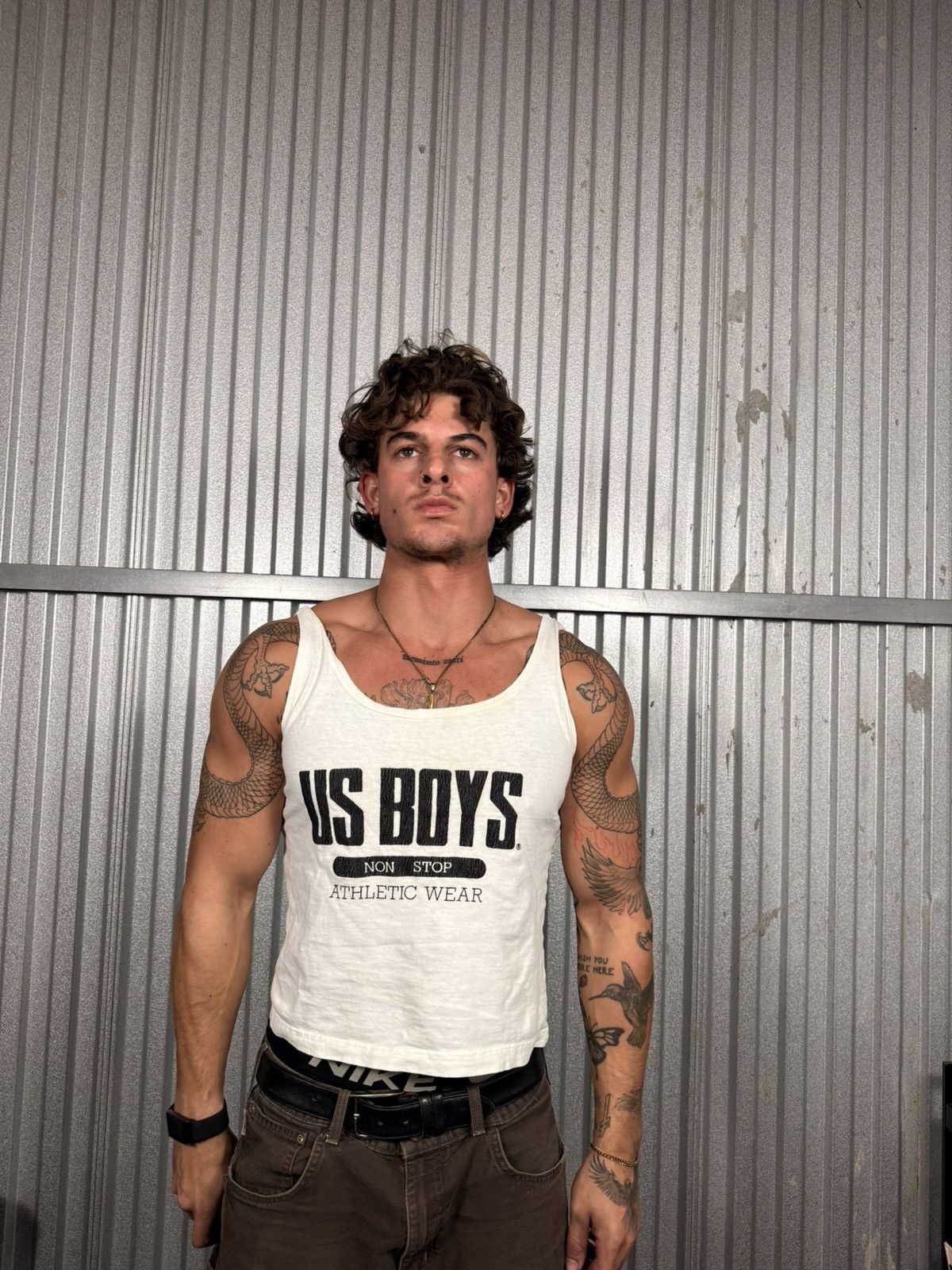 Other Vintage US Boys Cutoff Tank 1991 Size US M / EU 48-50 / 2 - 1 Thumbnail