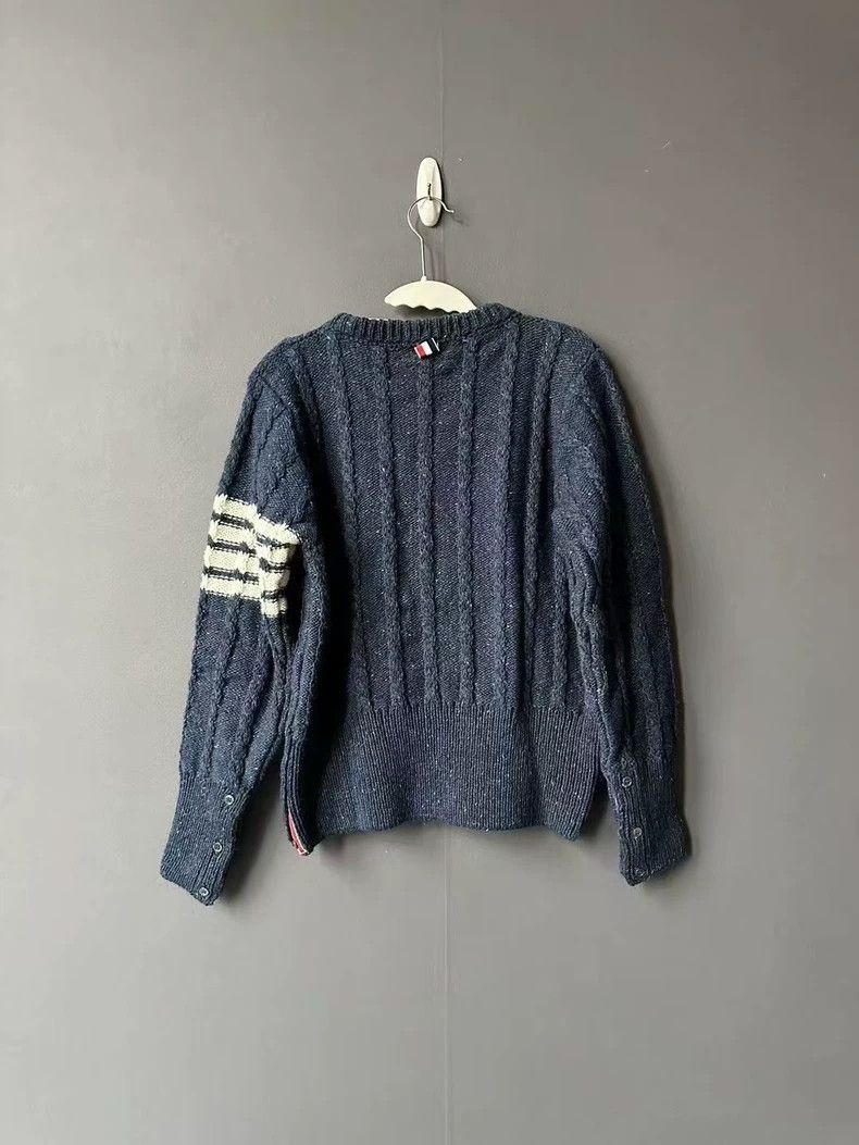 Thom Browne Thom Browne size2 Blue sweater Size US M / EU 48-50 / 2 - 2 Thumbnail