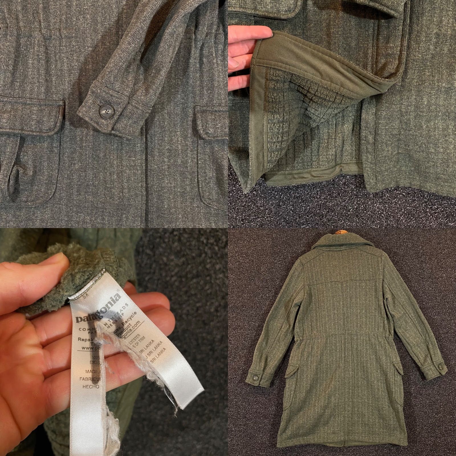 Patagonia PATAGONIA Brand Jacket Womens Medium Green Parka Coat Full Zip Green Pockets Winter Size M / US 6-8 / IT 42-44 - 8 Thumbnail