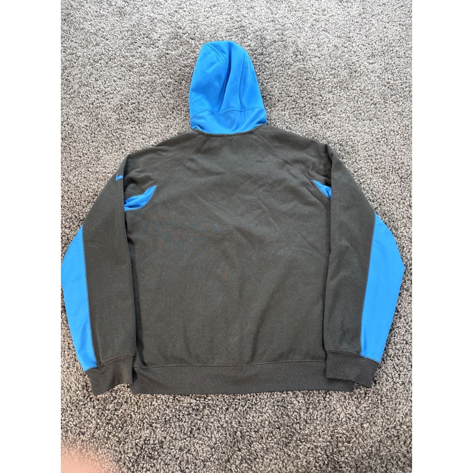 Nike Nike Hoodie Mens Large Lebron James Full Zip Therma-Fit Graphic Fleece Gray L Full Zip Hooded Pockets Mens Size US L / EU 52-54 / 3 - 5 Thumbnail