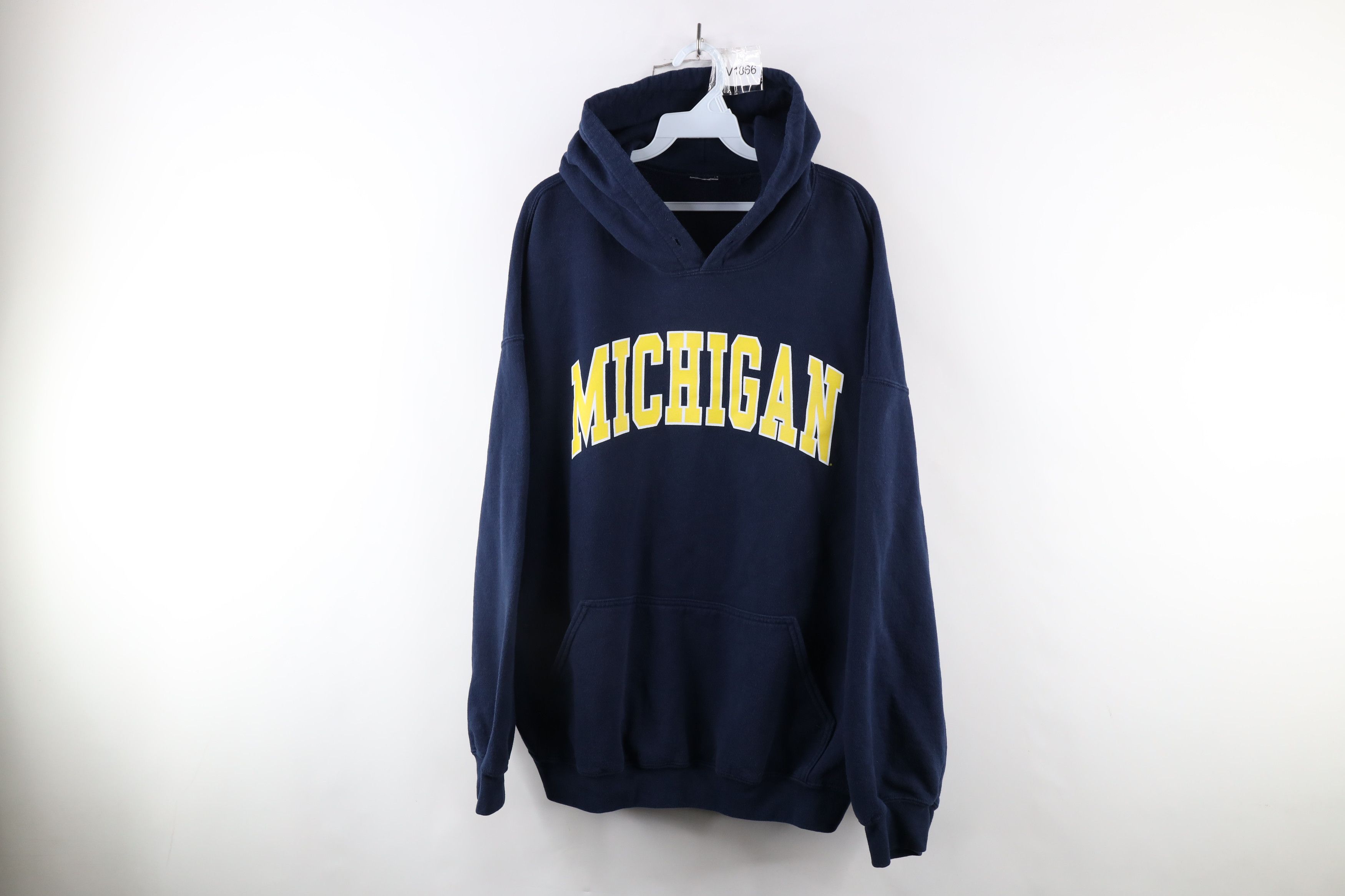 Vintage Vintage 90s Out University of Michigan Hoodie Sweatshirt Size ONE SIZE - 1 Thumbnail