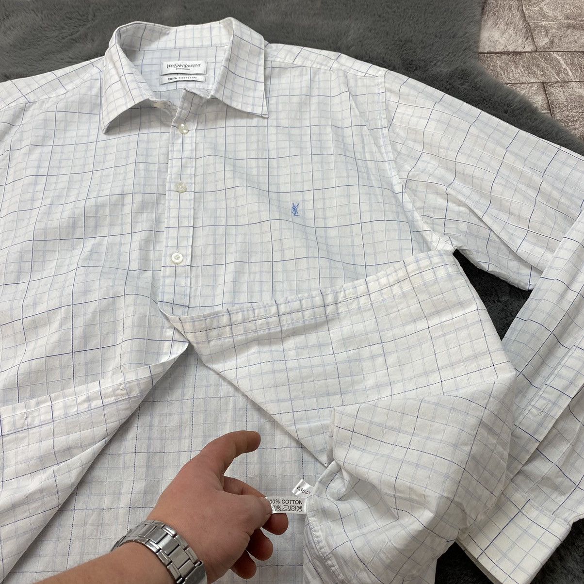 Vintage × Yves Saint Laurent Yves Saint Laurent Shirt Long Sleeve Xl Vintage Size US XL / EU 56 / 4 - 12 Thumbnail