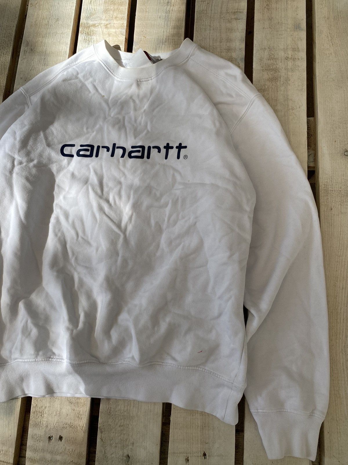 Carhartt × Vintage CARHARTT vintage sweatshirt Size US L / EU 52-54 / 3 - 4 Thumbnail