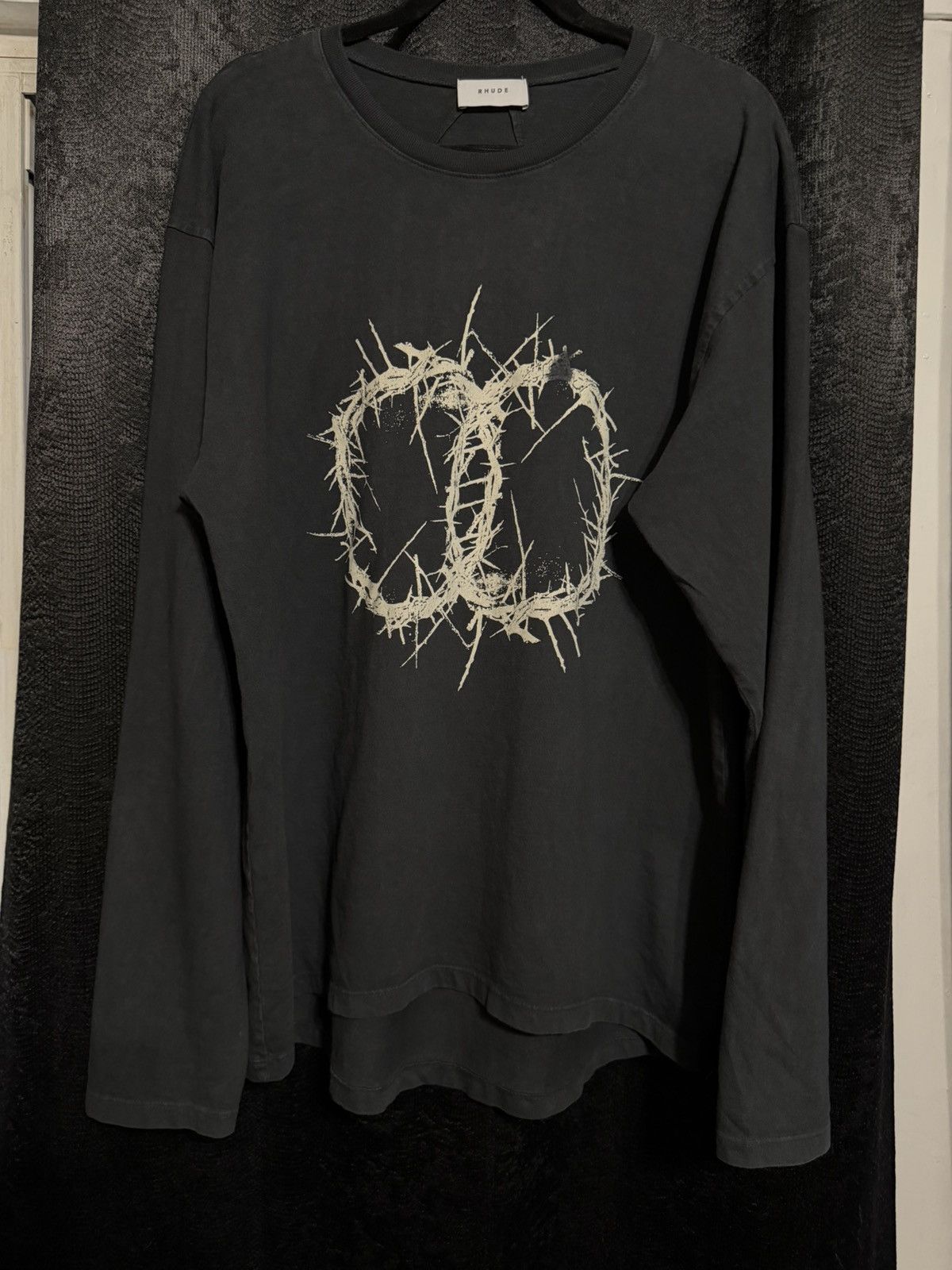 Rhude Hole in my Heart LS Tee Size US M / EU 48-50 / 2 - 1 Thumbnail