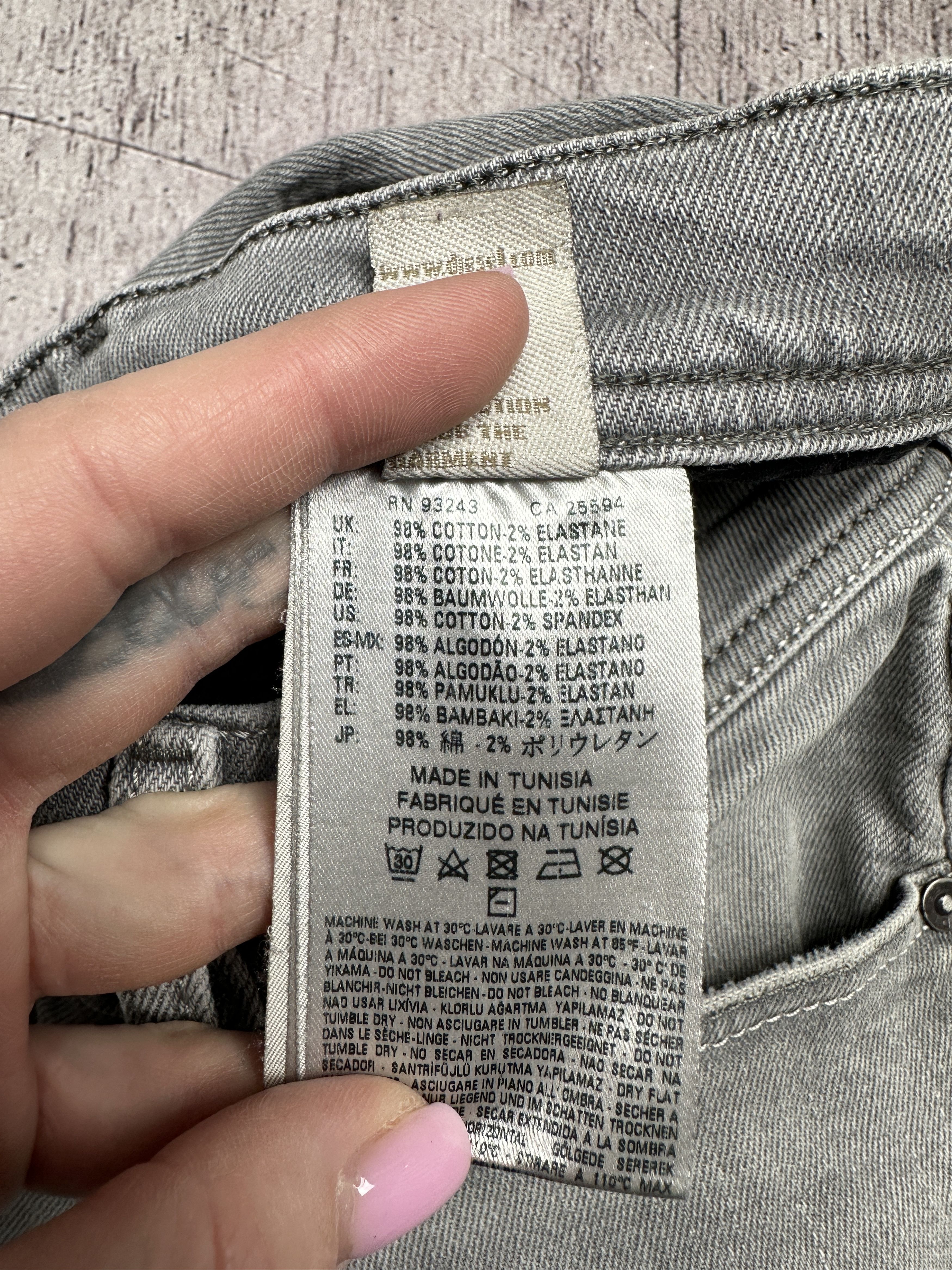 Diesel × Vintage Diesel Vintage Mens Denim Pants Jeans Size US 31 - 6 Thumbnail