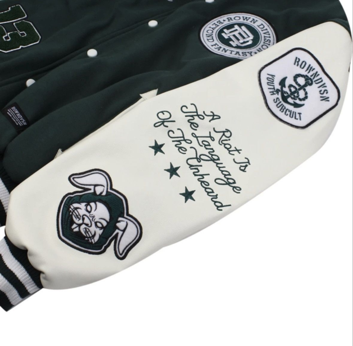 Other Varsity jacket lil buster jacket varsity green streetwear Size US L / EU 52-54 / 3 - 4 Thumbnail