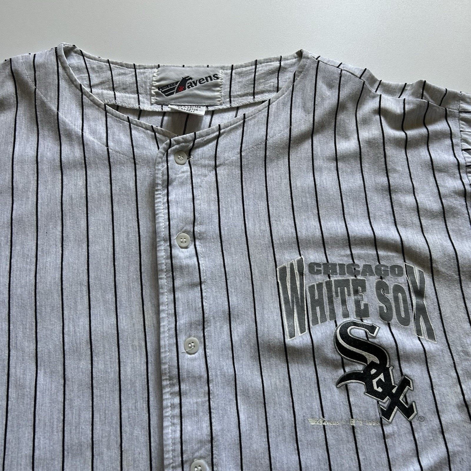 MLB Vintage 90s Chicago White Sox Baseball Jersey Shirt Small Size US S / EU 44-46 / 1 - 4 Thumbnail