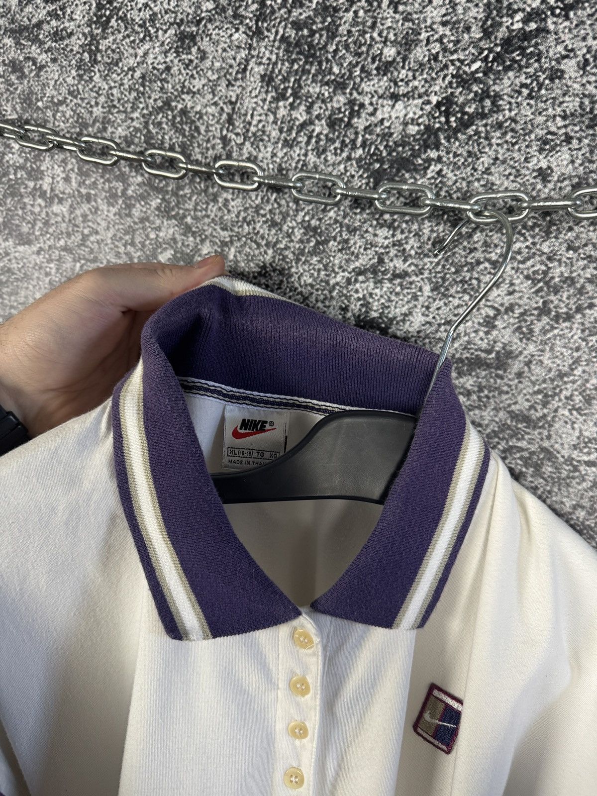 Nike Women’s Vintage Nike Dri Fit Court Tennis Polo Shirt Rare Xl Size XL / US 12-14 / IT 48-50 - 15 Thumbnail
