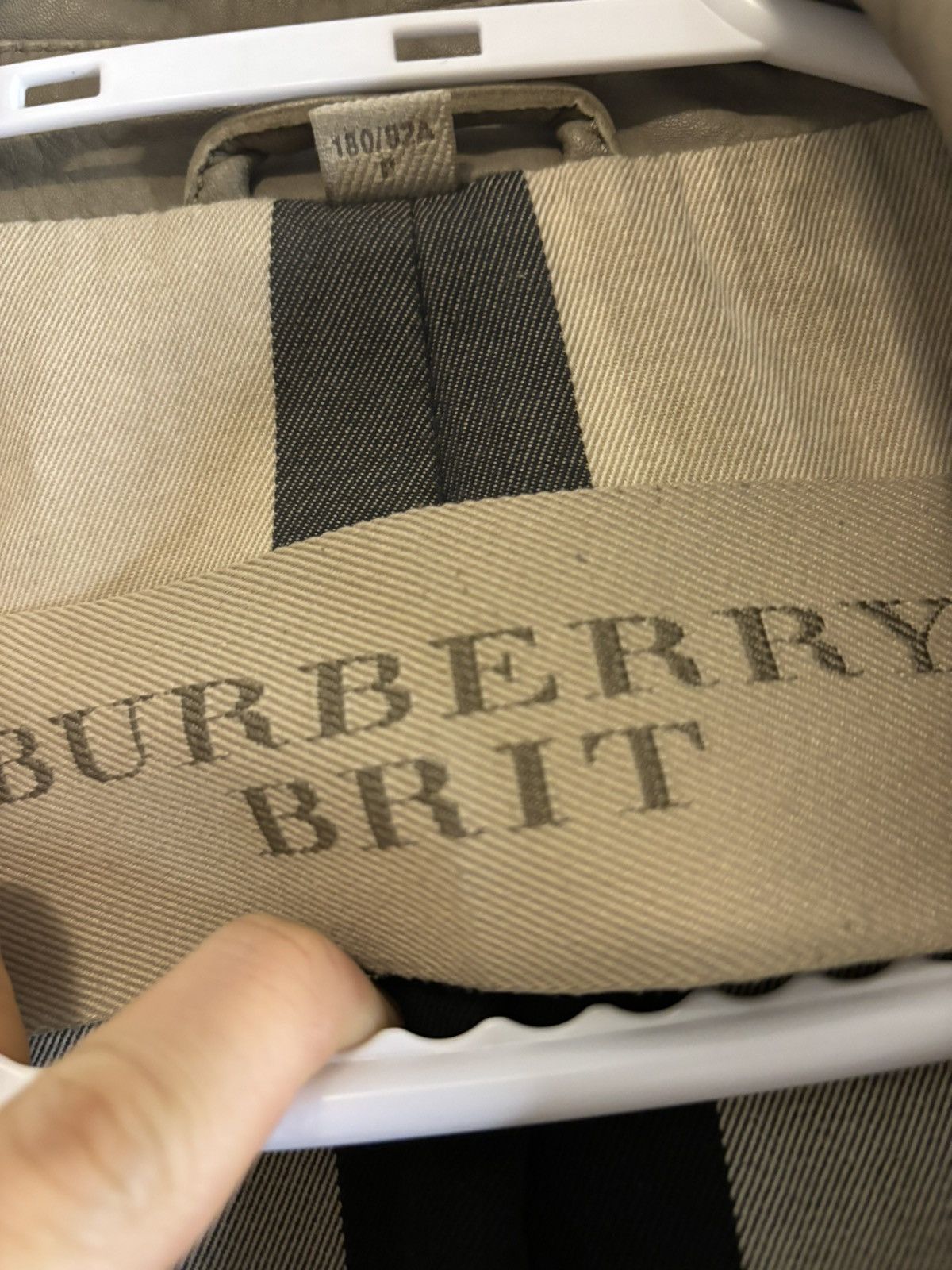 Burberry Burberry lambskin suit jacket Size US M / EU 48-50 / 2 - 2 Thumbnail