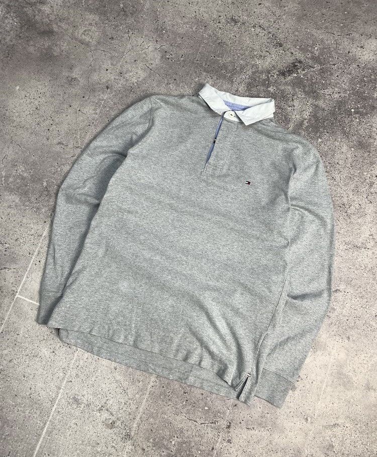 Japanese Brand × Vintage Tommy Hilfiger Regby Long Sleeve Faded Vintage SK8 Size US L / EU 52-54 / 3 - 5 Thumbnail