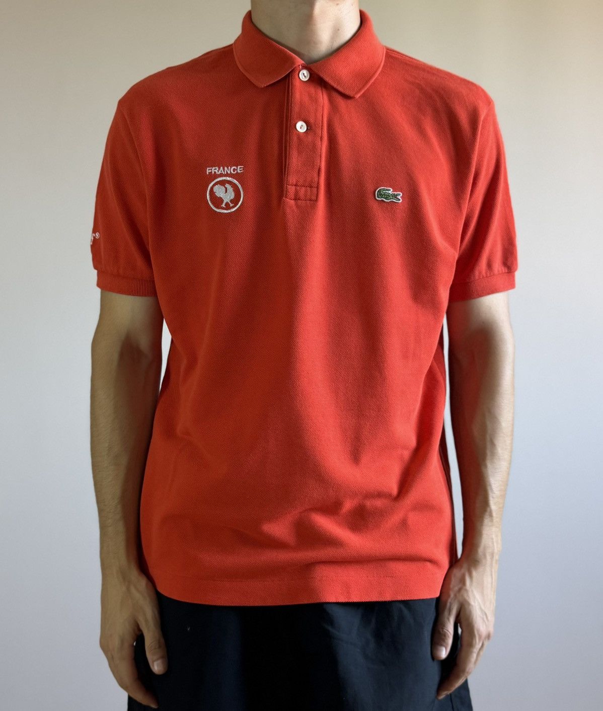 Lacoste Lacoste France Logo Golf Polo Tshirt ffgolf Tennis Size US L / EU 52-54 / 3 - 1 Thumbnail