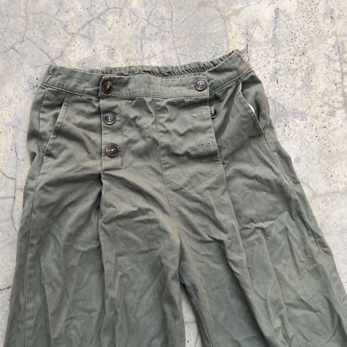 Vintage Vintage Army Pants 90's Design Size 31" - 3 Thumbnail