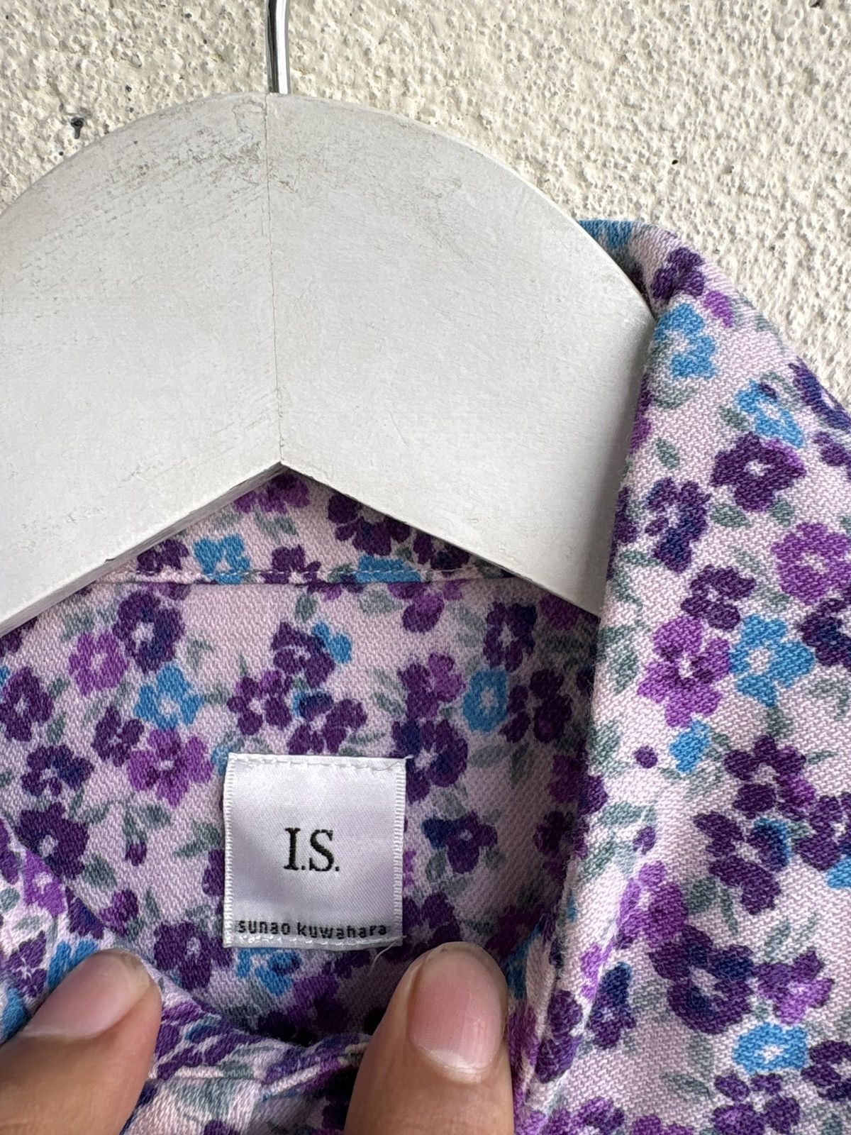 Issey Miyake Vintage 90s Issey miyake flower shirt Size M / US 6-8 / IT 42-44 - 3 Thumbnail