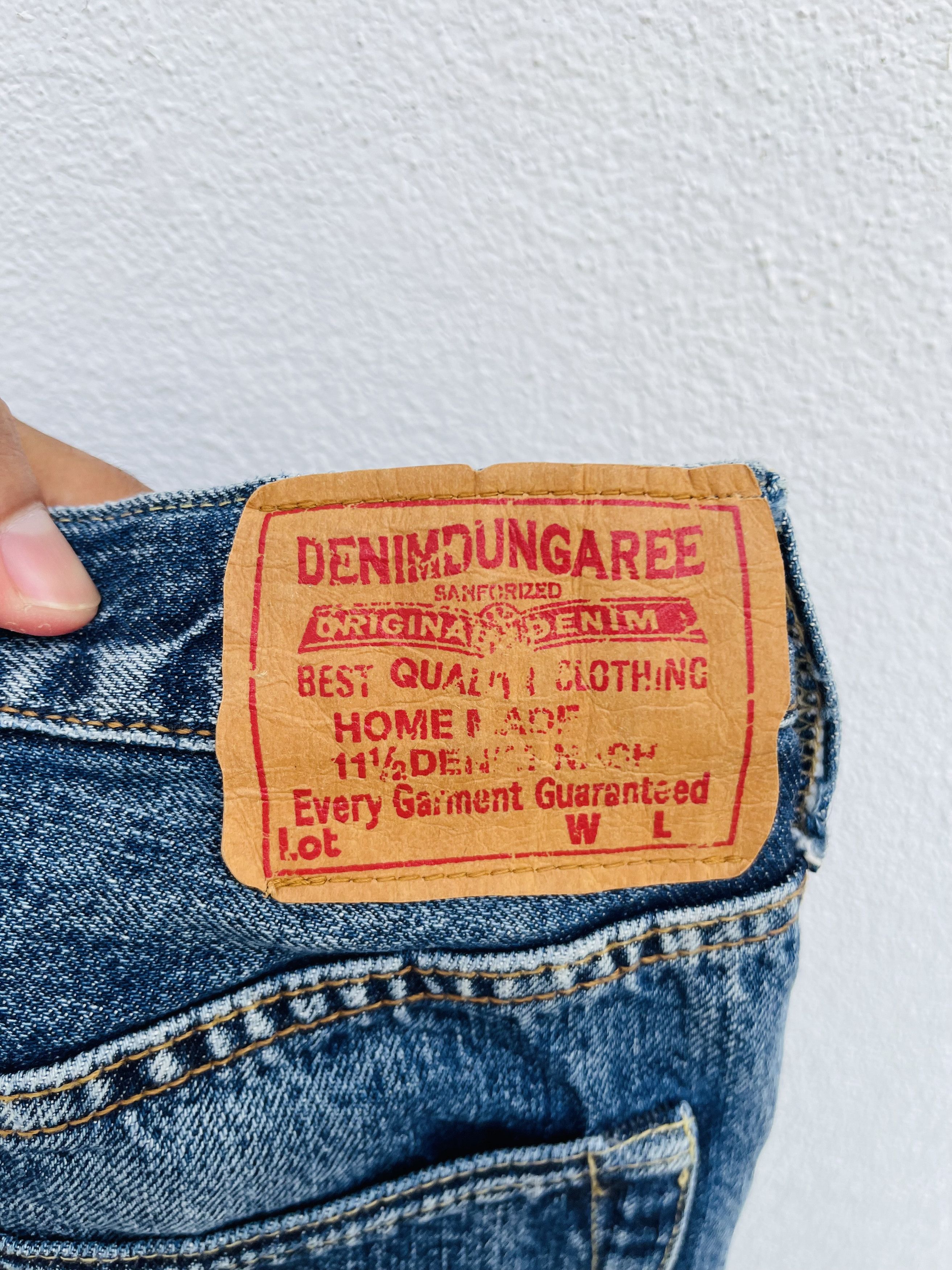 Japanese Brand × Vintage Vintage Denim & Dungaree Japanese Designer Style Size US 30 / EU 46 - 14 Thumbnail