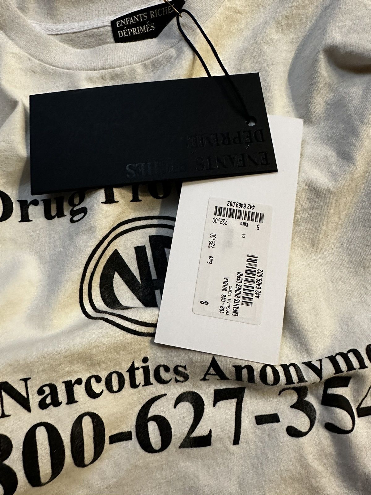 Enfants Riches Deprimes Enfants Riches Deprimes Narcotics Anonymous Drug Problem LS Size US S / EU 44-46 / 1 - 6 Thumbnail