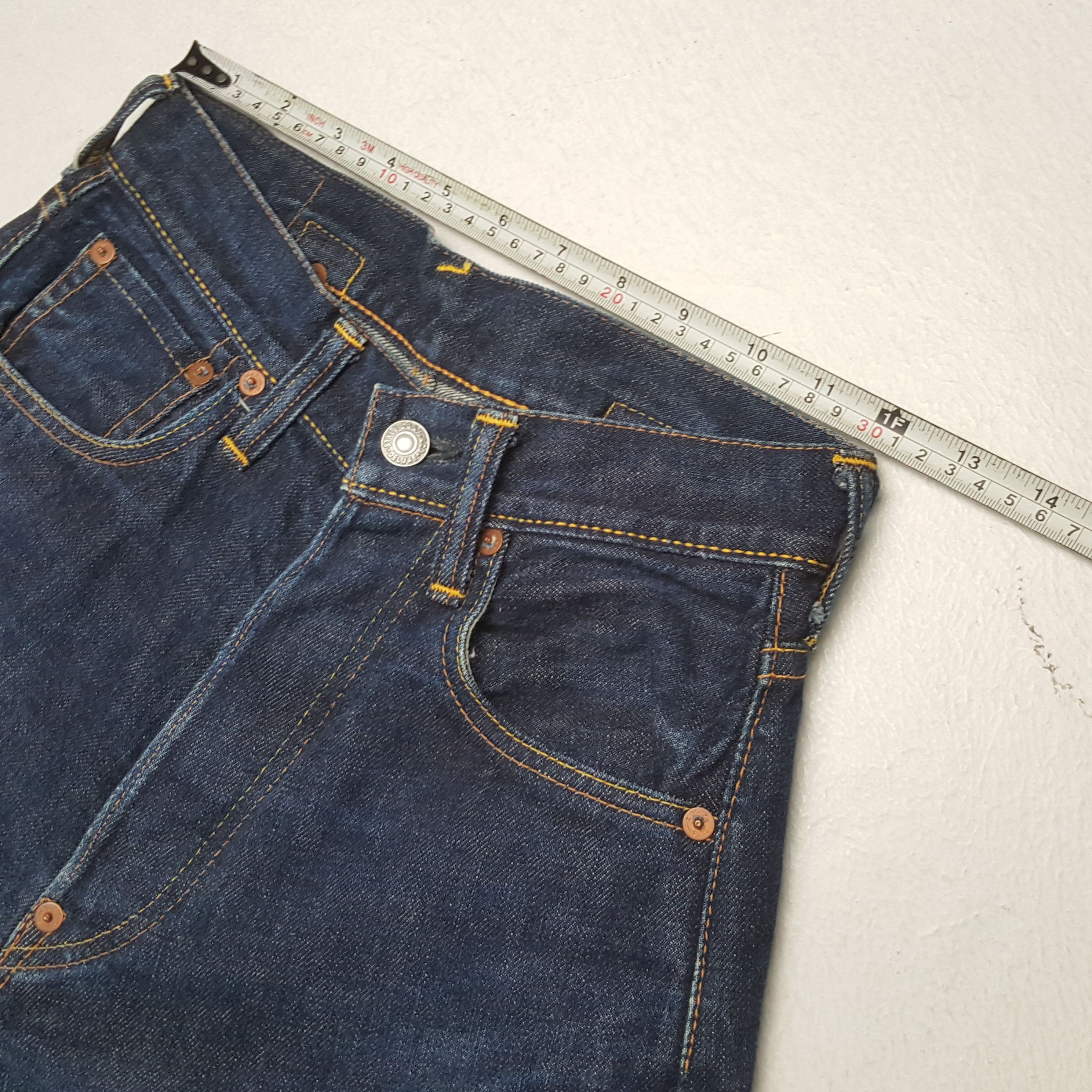 Evisu × Japanese Brand × Vintage EVIS Japanese Brand Streetwear Custom Daicock Jeans Size 24" / US 00 / IT 34 - 7 Thumbnail