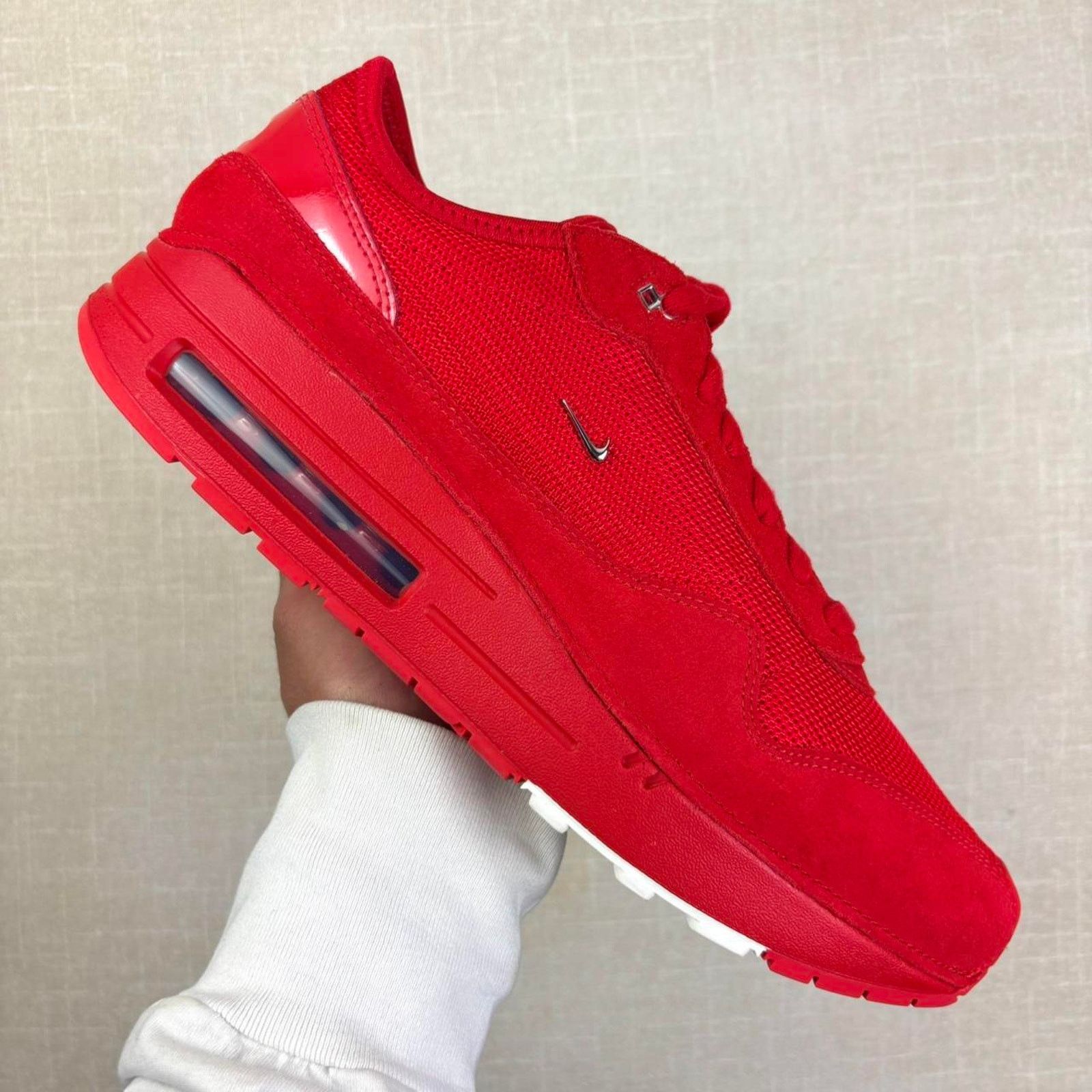 Jacquemus ❤️ Jacquemus x Nike Air Max 1 '86 "Mystic Red" 12M Size US 12 / EU 45 - 1 Thumbnail