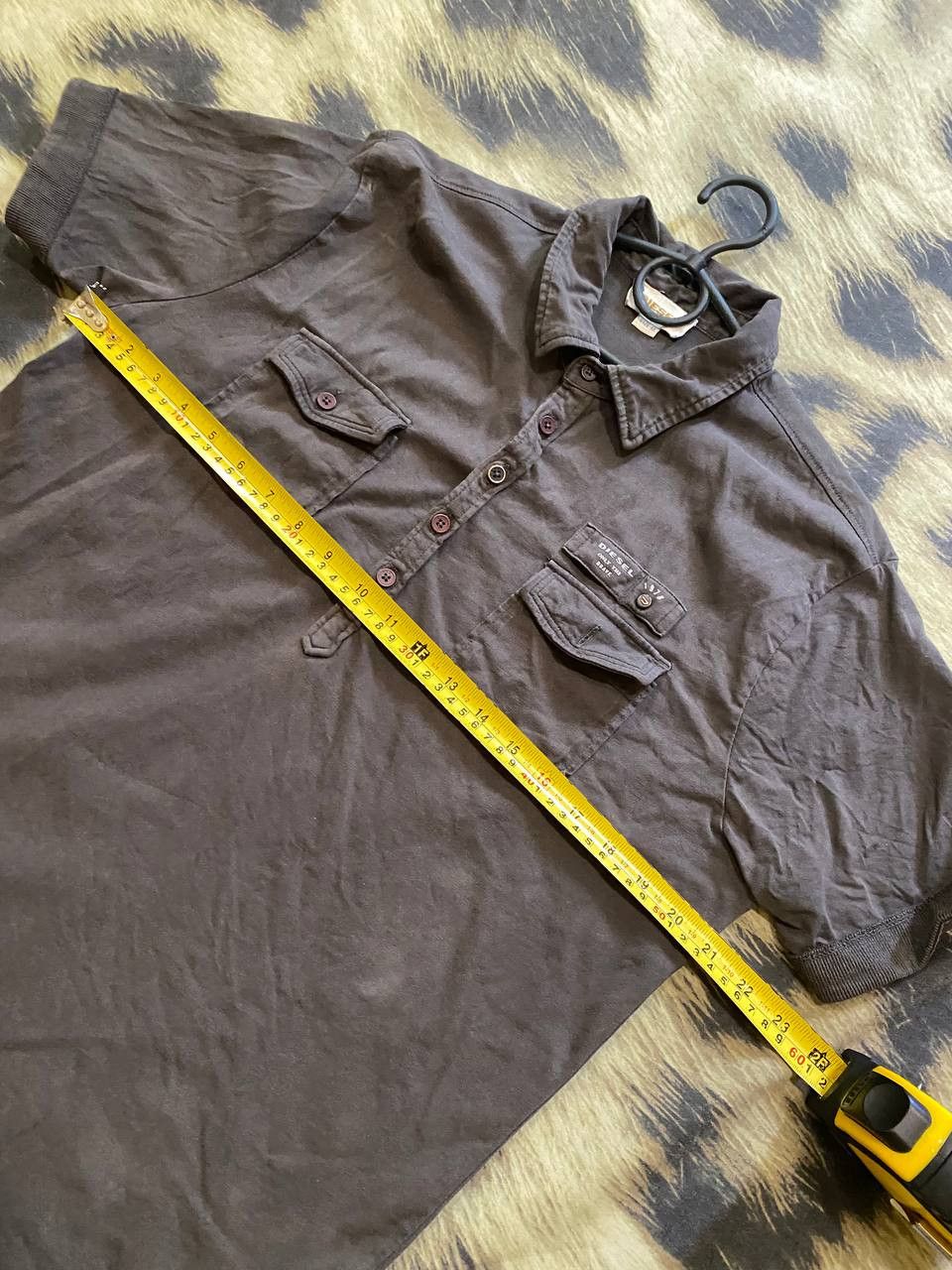 Diesel Vintage Polo Diesel logo size XL T-Shirt Y2K streetwear Size US XL / EU 56 / 4 - 14 Thumbnail