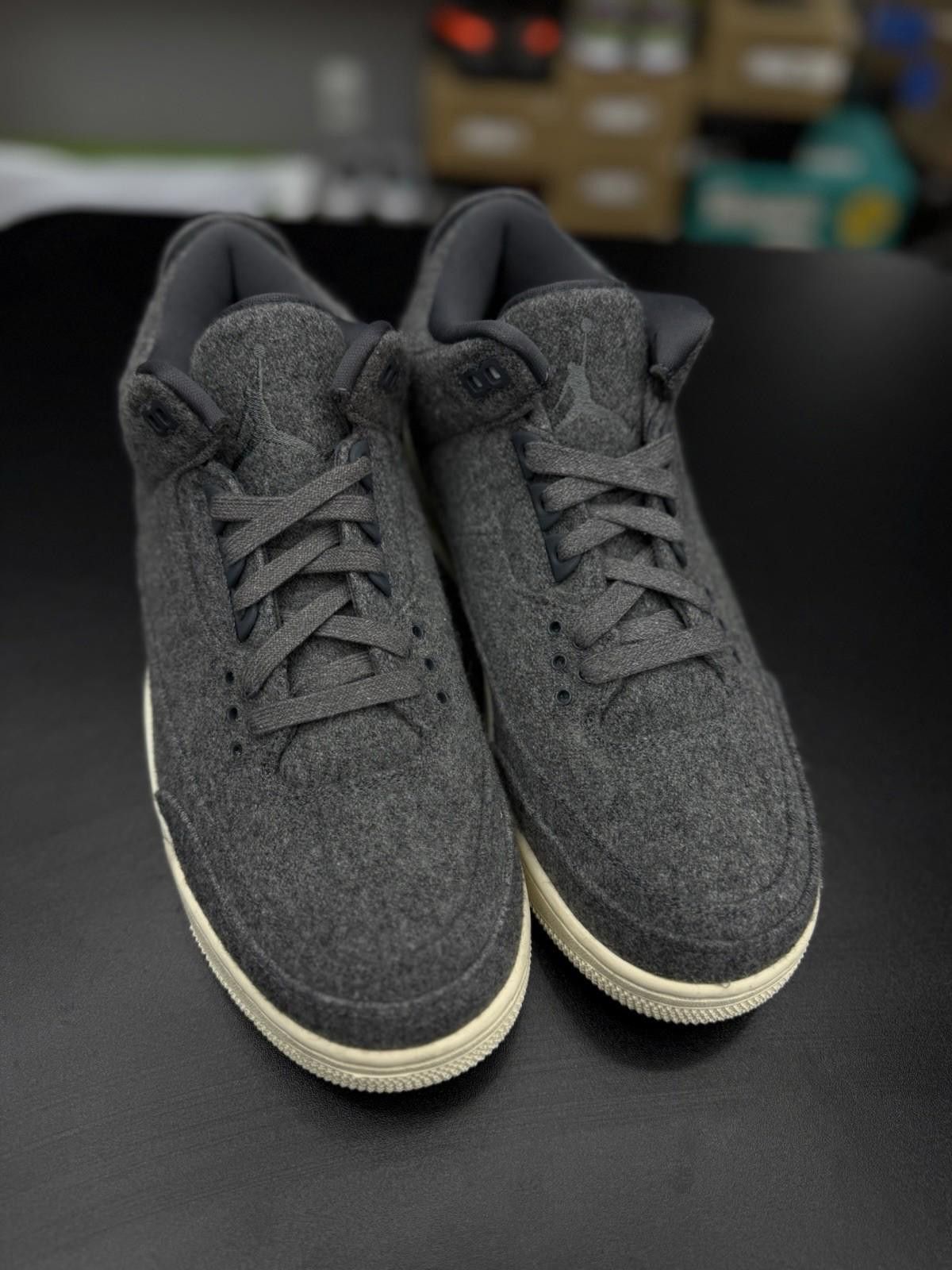 Jordan Brand Air Jordan 3 Retro Wool SIZE 10 BRAND NEW 854263-004 Size US 10 / EU 43 - 3 Thumbnail