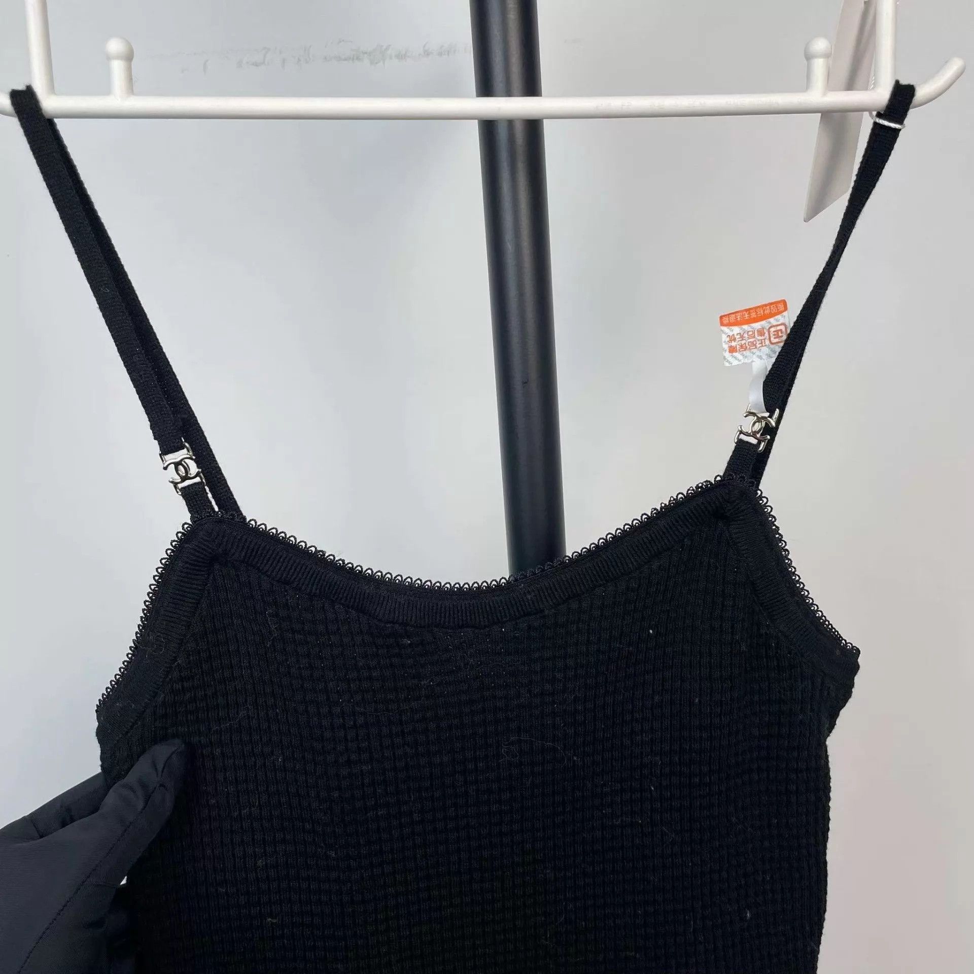 Chanel Chanel 24A Black cinched cami 38 95 New Size S / US 4 / IT 40 - 3 Thumbnail