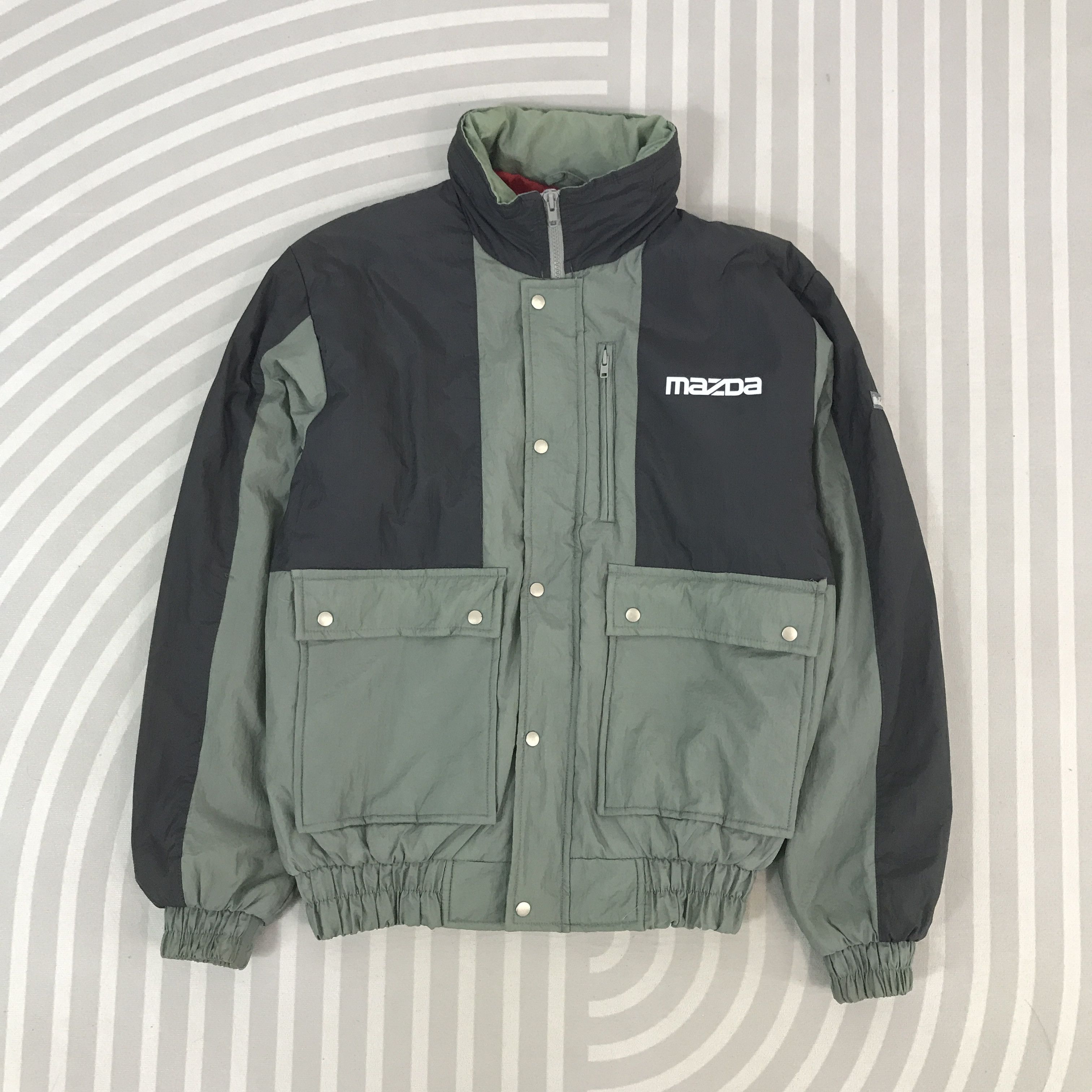 Gear for Sports Vintage Mazda Racing Quilted Custom Jacket Size US L / EU 52-54 / 3 - 2 Thumbnail