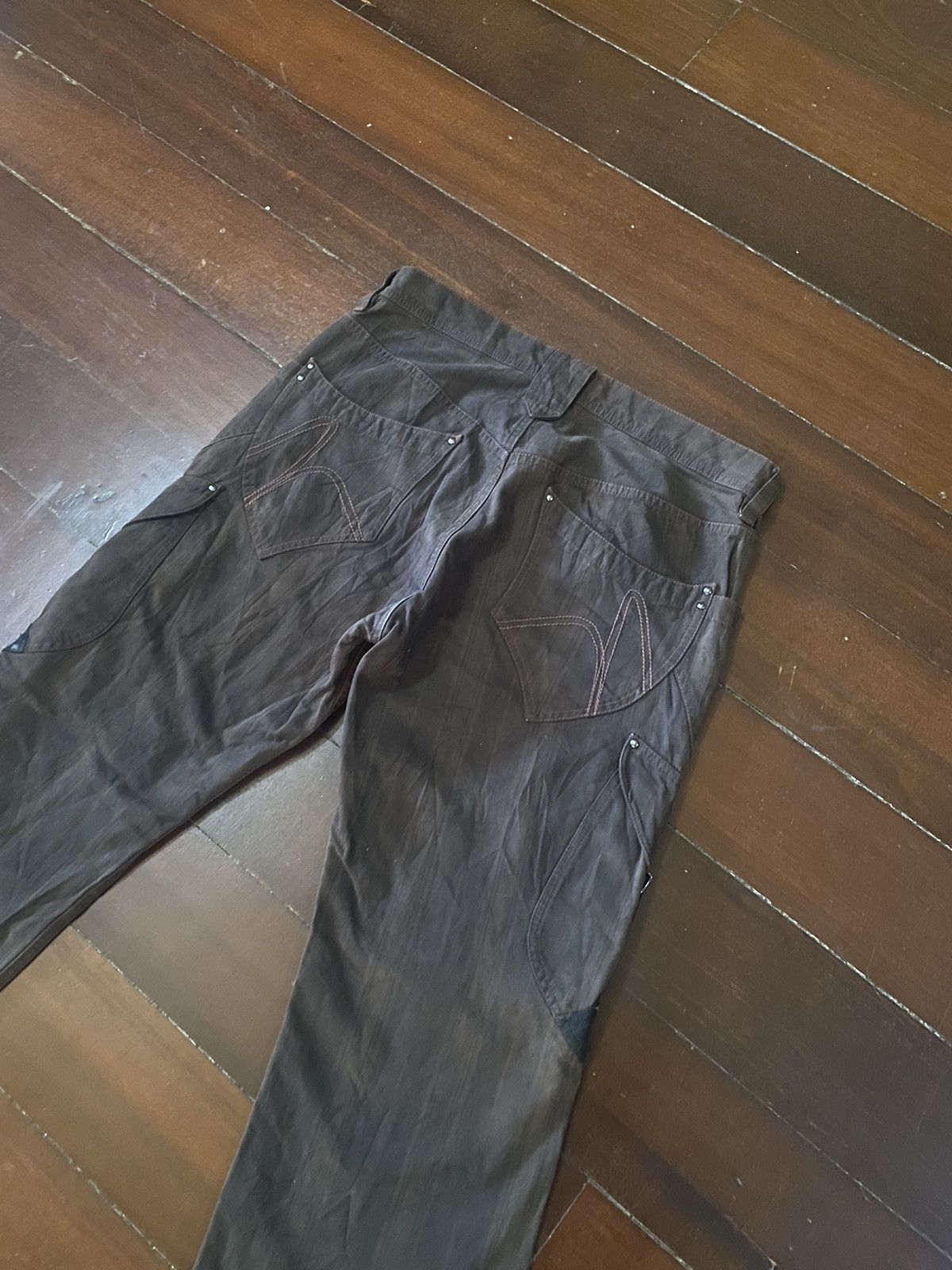 HIDEAWAYS × Vintage Vintage Hideways Nicole rare pocket pants boot cut wide leg Size US 34 / EU 50 - 15 Thumbnail