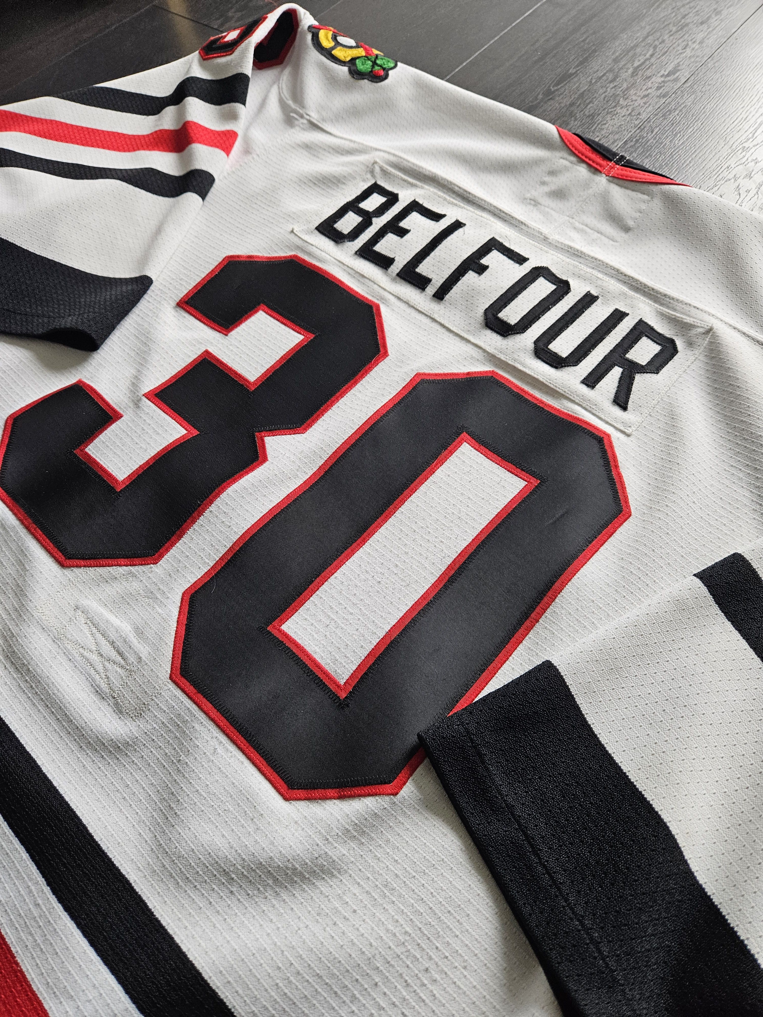 NHL × Nike × Vintage NHL Authentic Vintage Ed Belfour Jersey - Nike Size US XL / EU 56 / 4 - 7 Thumbnail