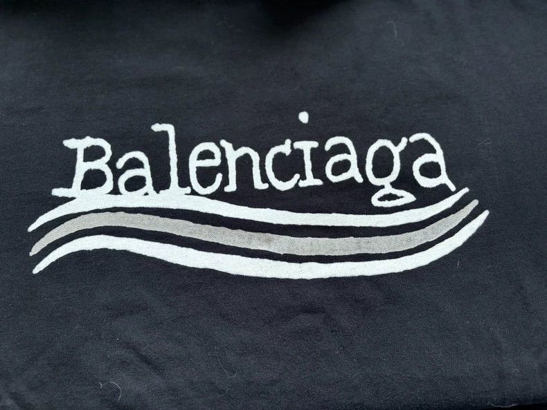 Balenciaga Balenciaga Monogrammed sport crewneck pullover short sleev Size S / US 4 / IT 40 - 3 Thumbnail