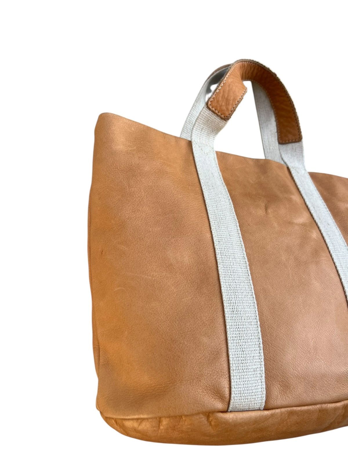 Leather Patina Leather Mini Tote Bag Kanmi Japan Size ONE SIZE - 10 Thumbnail