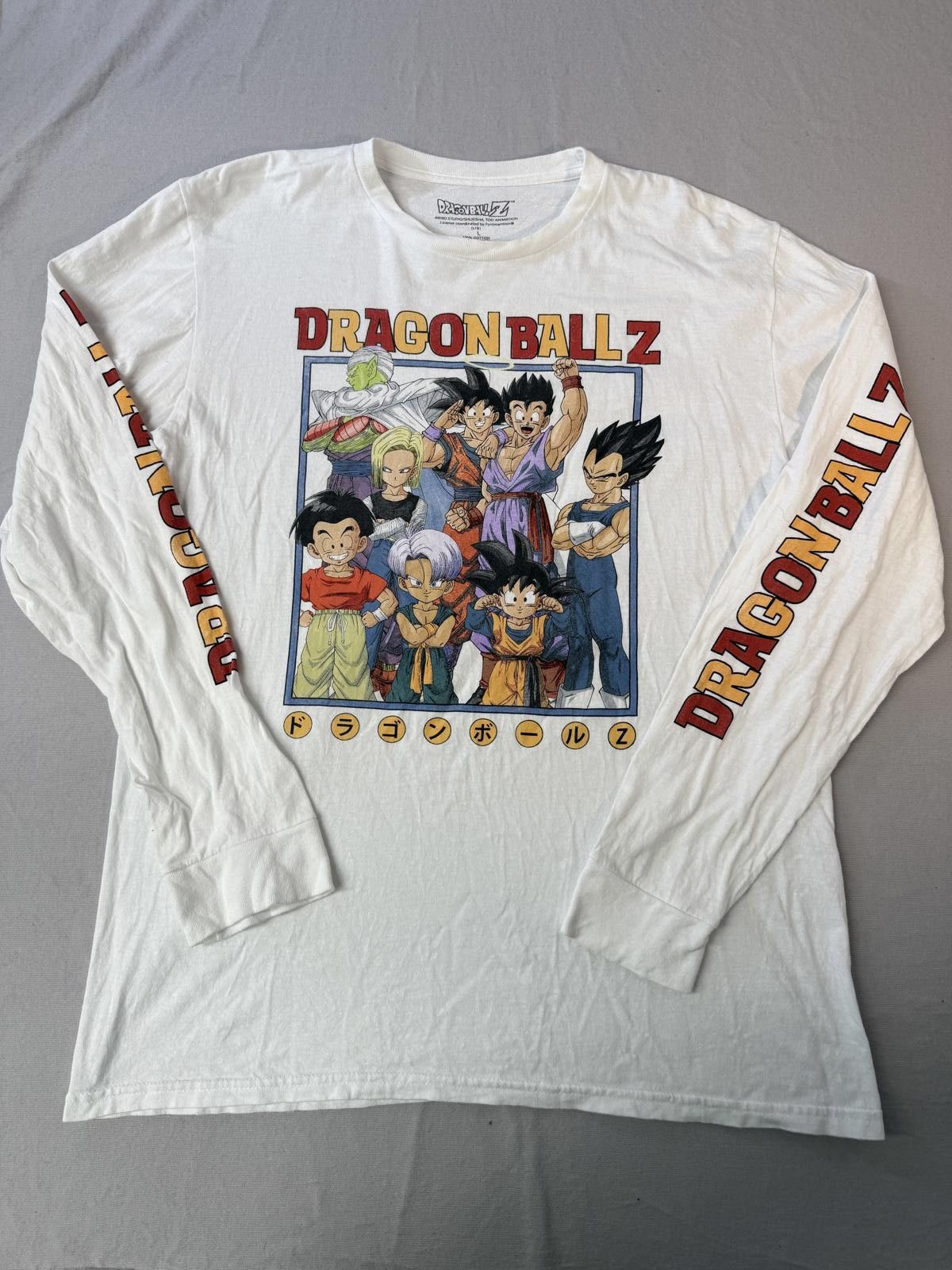 Designer Dragon Ball Z Characters Long Sleeve T-shirt - L Size US L / EU 52-54 / 3 - 1 Thumbnail
