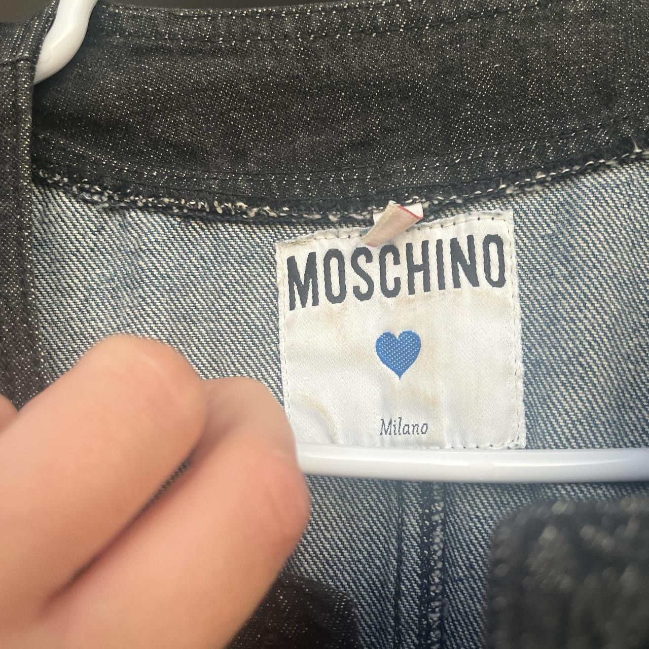 Moschino Rare- Vintage Moschino Malano Jean dress Size M / US 6-8 / IT 42-44 - 6 Thumbnail