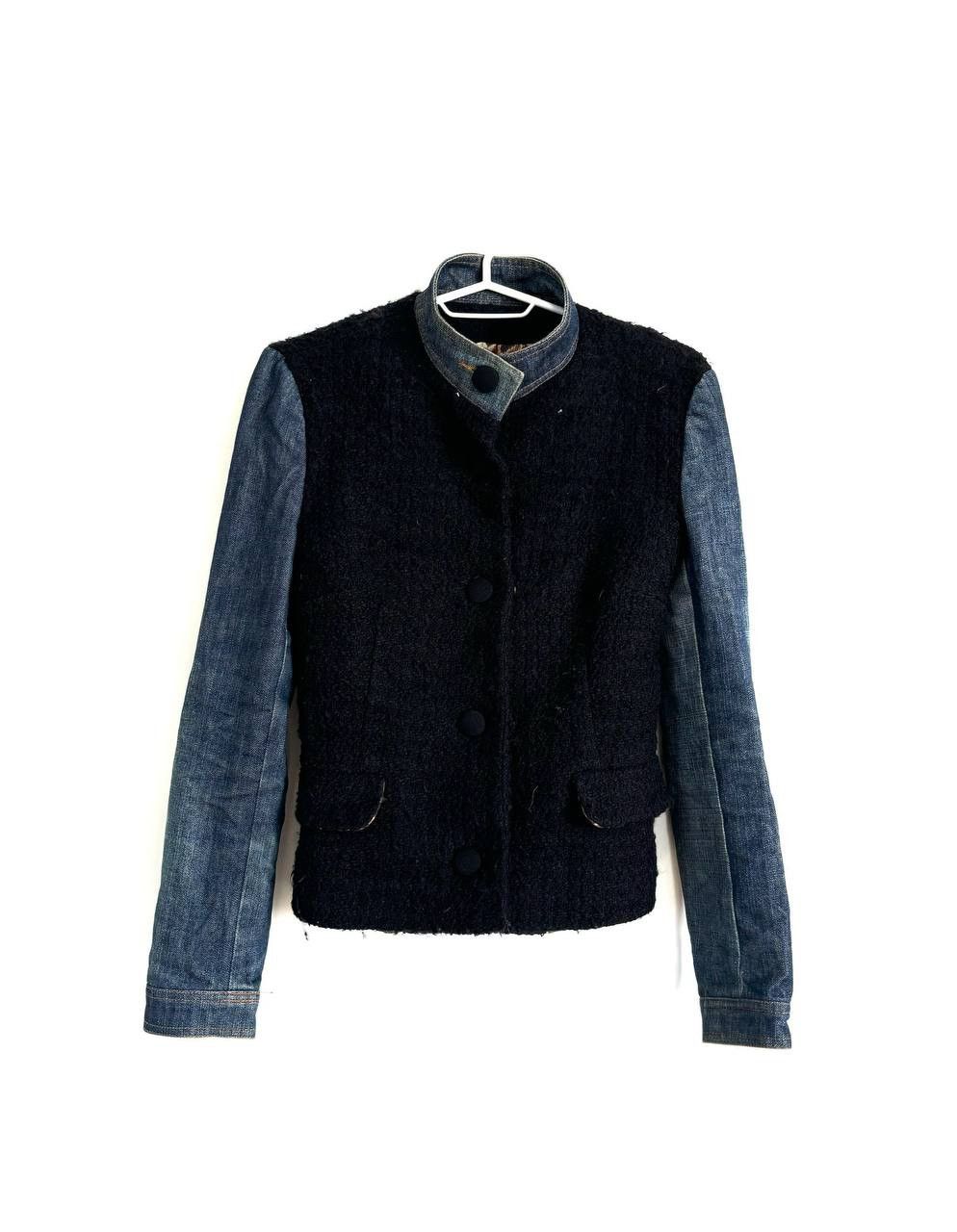 Vintage Dolce Gabbana Tweed Denim Jacket