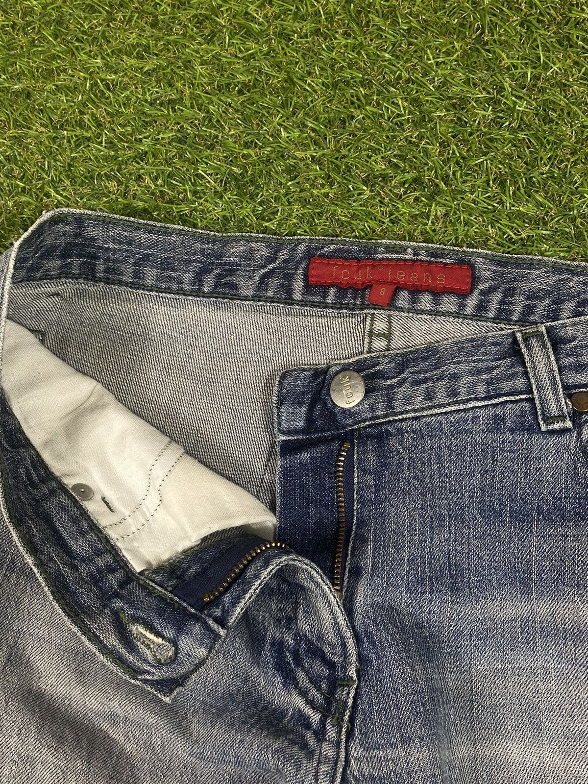 Vintage Vintage 90s Japanese jeans distressed streetwear style Size 30" / US 8 / IT 44 - 8 Thumbnail
