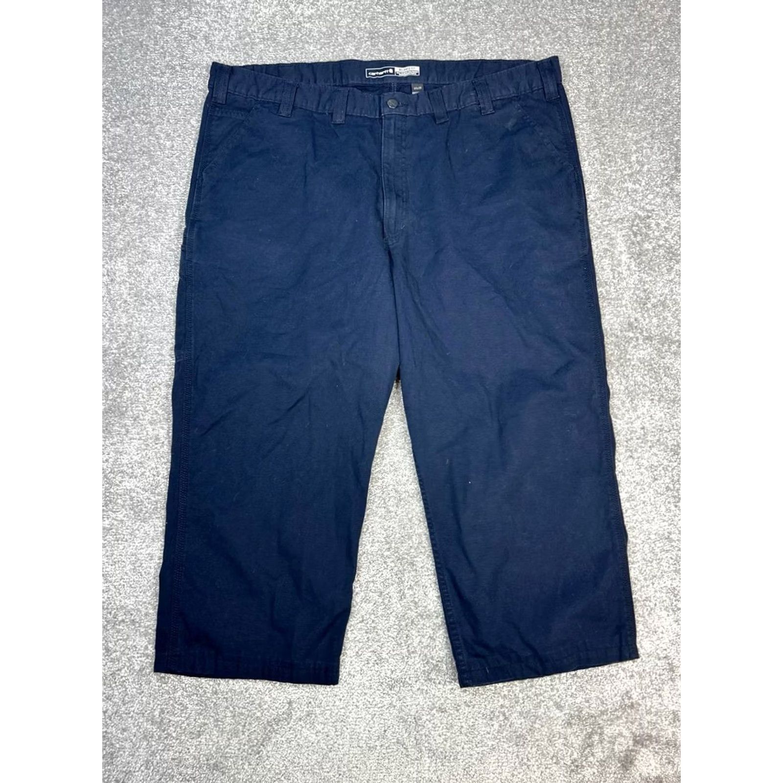 Carhartt Carhartt Rugged Flex Relaxed Fit Canvas Work Pants Mens 44 Blue Cotton High Rise - Nicaragua Size US 44 / EU 60 - 2 Thumbnail